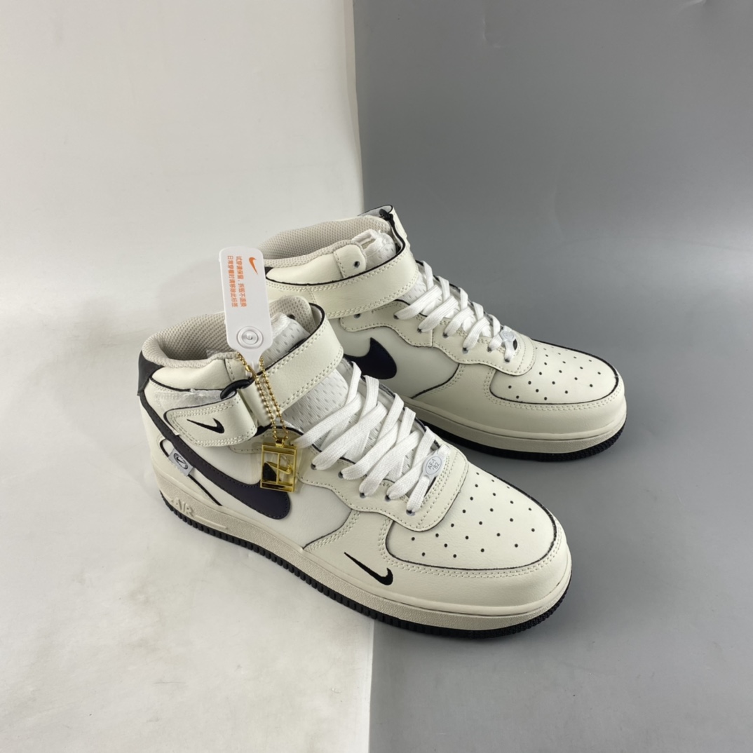 P260 Nike Air Force 1'07 Mid ”Colorful Black” 七彩黑 空军一号中帮休闲板鞋 FB1869-066