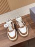 Hogan Skateboard Shoes Sneakers Top Quality Replica Splicing Unisex Cowhide TPU Spring Collection Vintage Casual