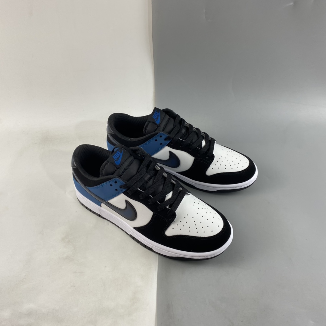 P300 Nike Dunk Low ”Industrial Blue” 黑白蓝 SB低帮运动休闲板鞋 FD6923-100