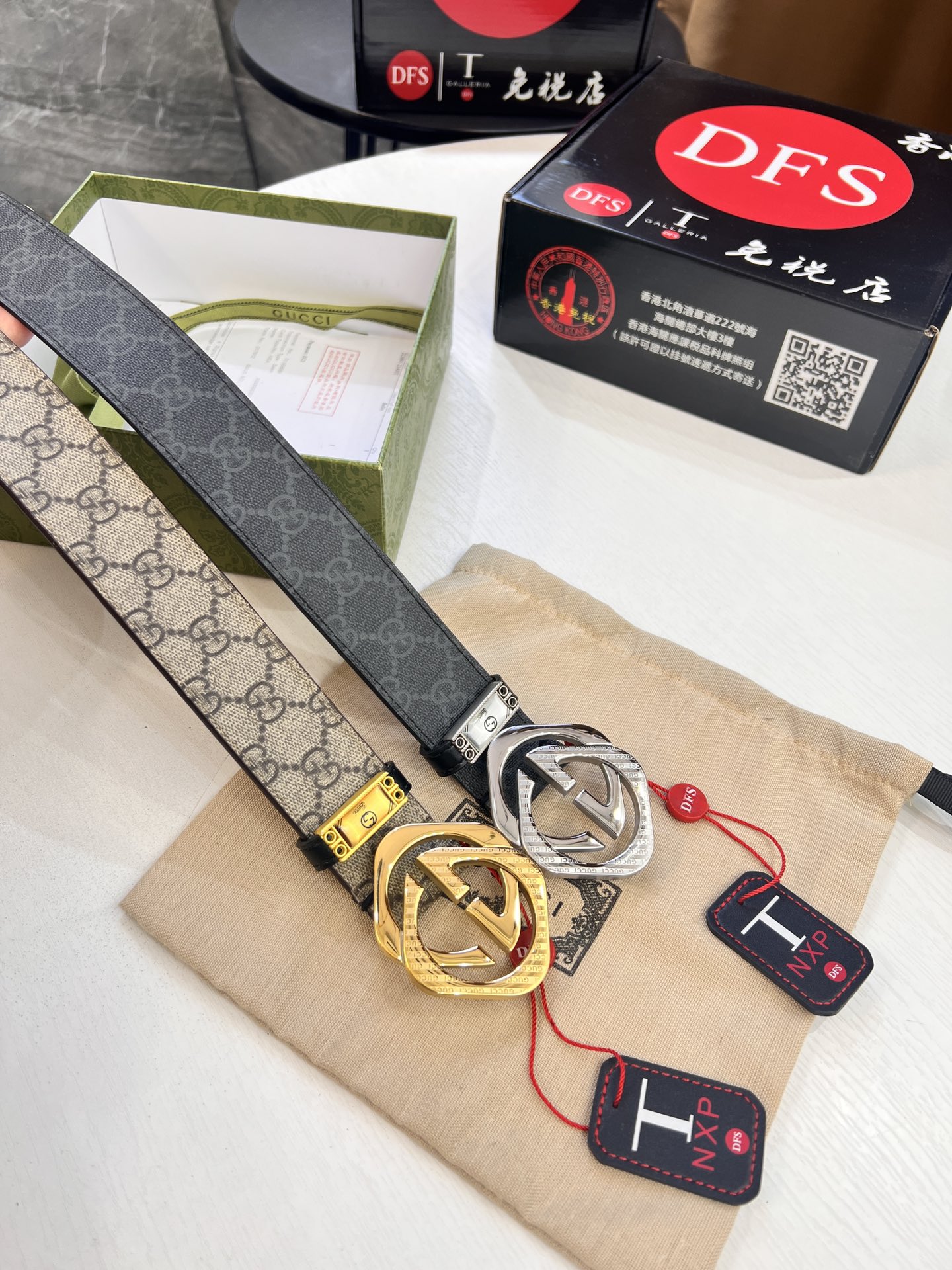 古奇Gucci男士皮带 ZP开模制作 定制头层牛皮低