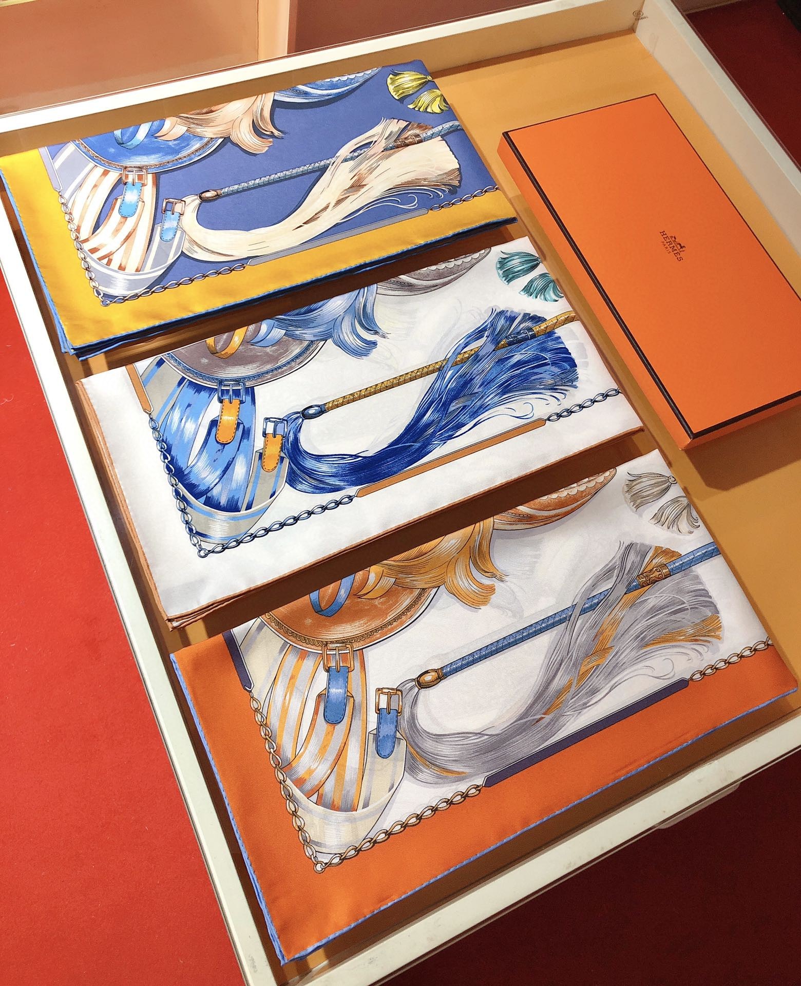 Hermes Scarf Silk