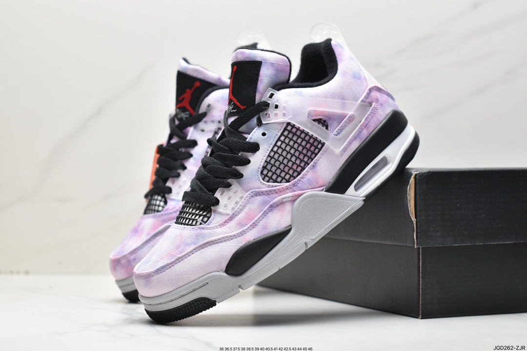 180 Nike Air Jordan 4 Retro SE”University Blue”AJ4代中帮篮球鞋“大学蓝北卡蓝”BV7451-006