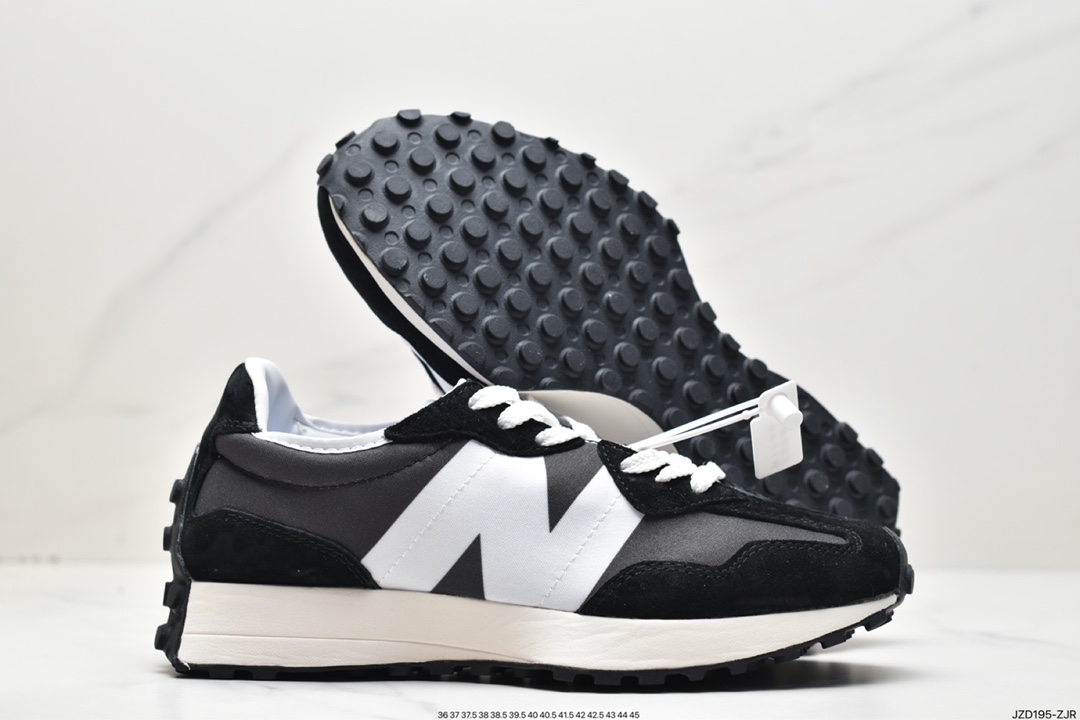 140 New Balance 327系列 男女款休闲运动鞋采用猪巴革MS237LBI