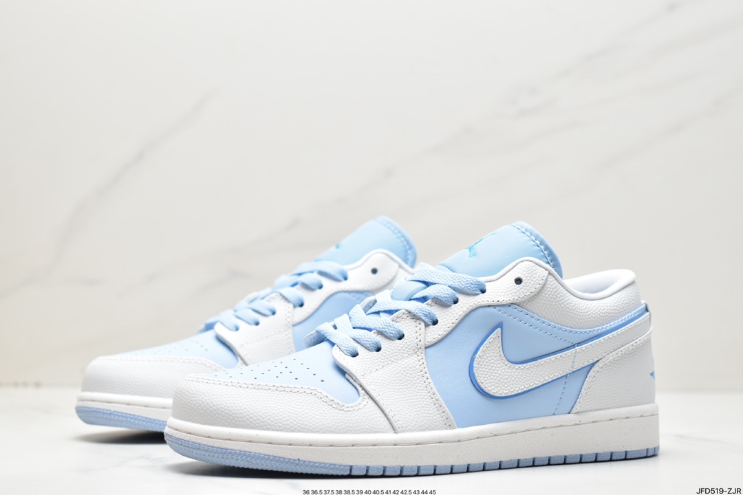 170 Air Jordan 1 Low 冰蓝白 官方同步新色 DV1299-104