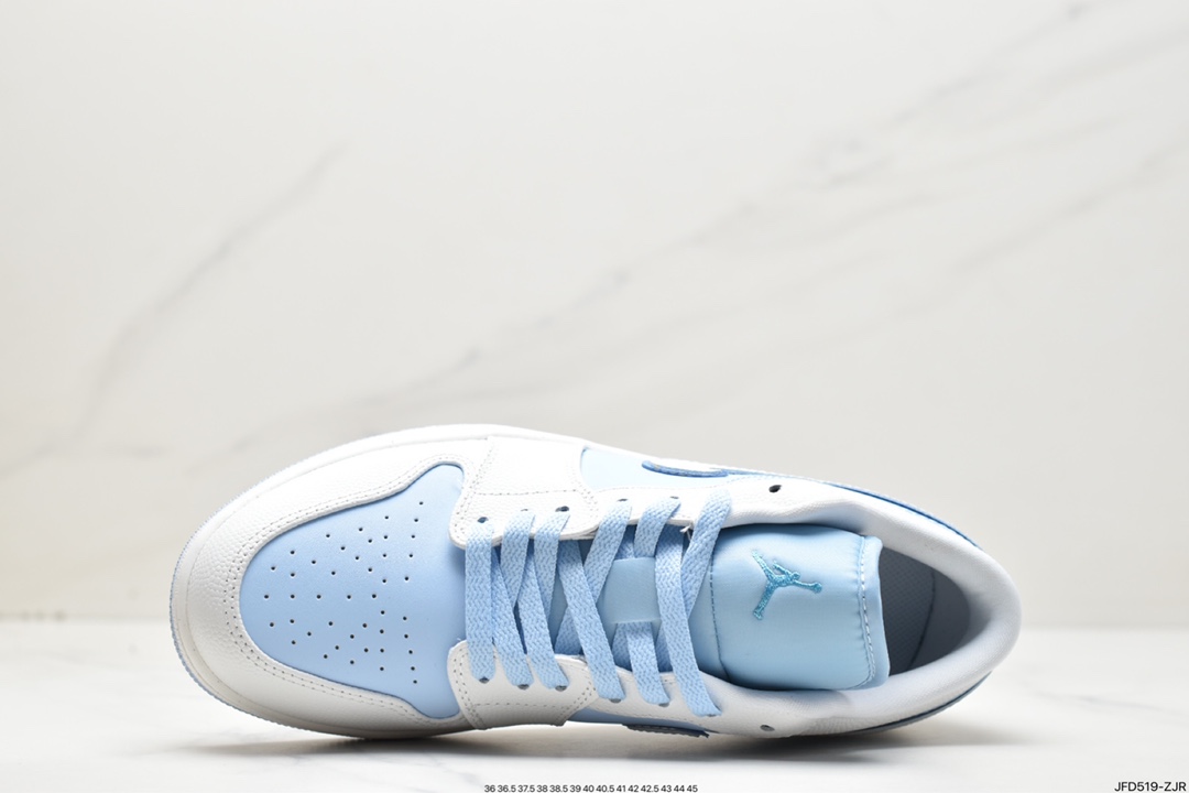 170 Air Jordan 1 Low 冰蓝白 官方同步新色 DV1299-104