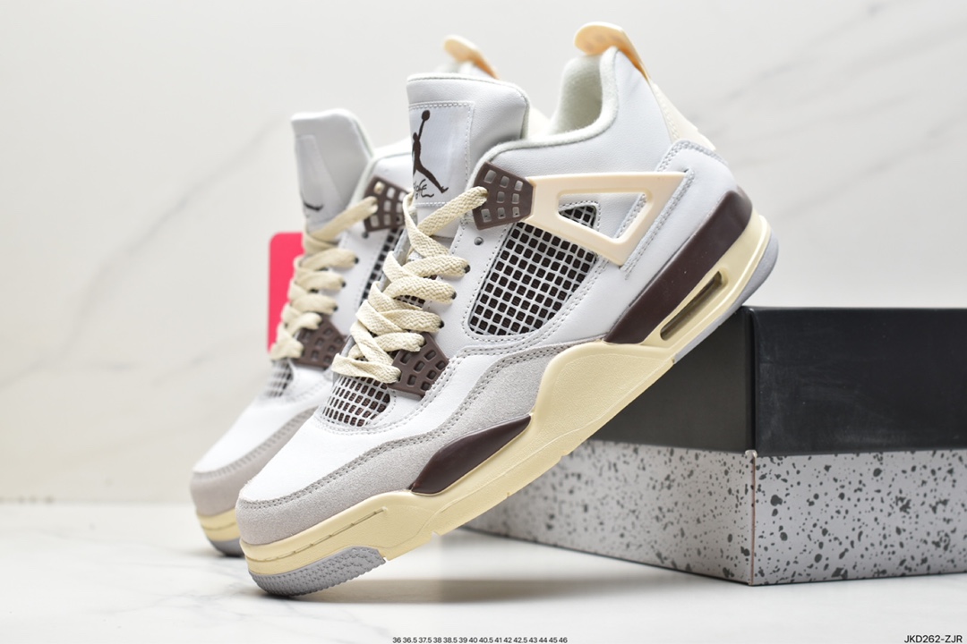 160 Air Jordan 4 Retro WMNS”Rasta”迈克尔·乔丹AJ4代中帮篮球鞋 633656-096