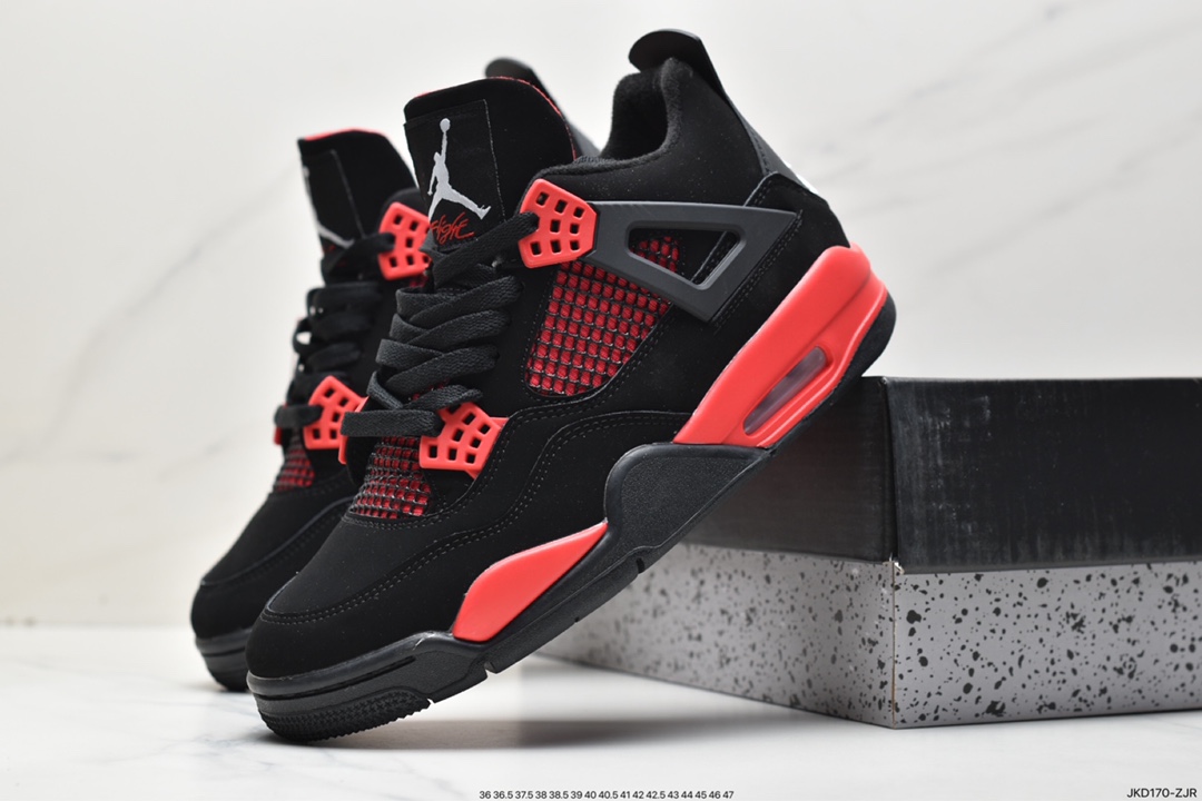 160 Air Jordan 4 Retro WMNS”Rasta”迈克尔·乔丹AJ4代中帮篮球鞋 633656-096