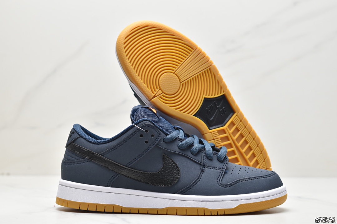160 Nike SB Dunk Low Pro 黑蓝生胶 扣篮系列板鞋 CW7463-401