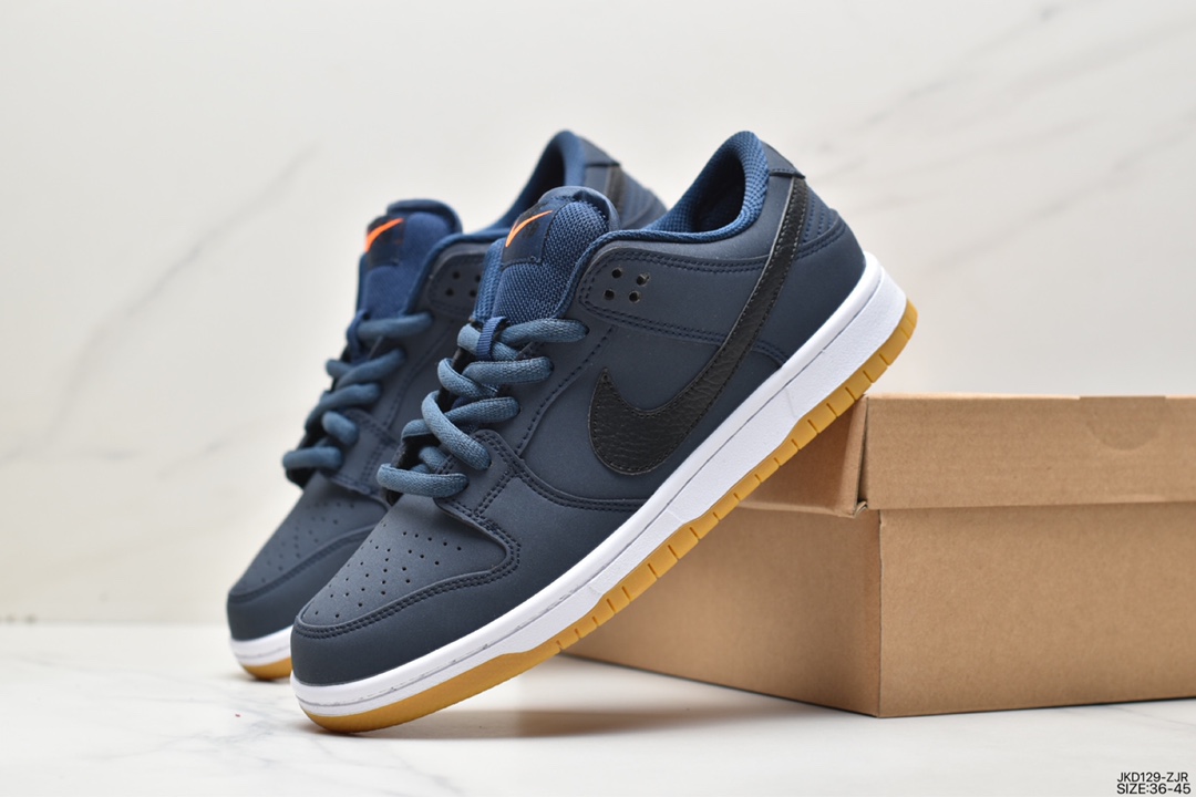 160 Nike SB Dunk Low Pro 黑蓝生胶 扣篮系列板鞋 CW7463-401