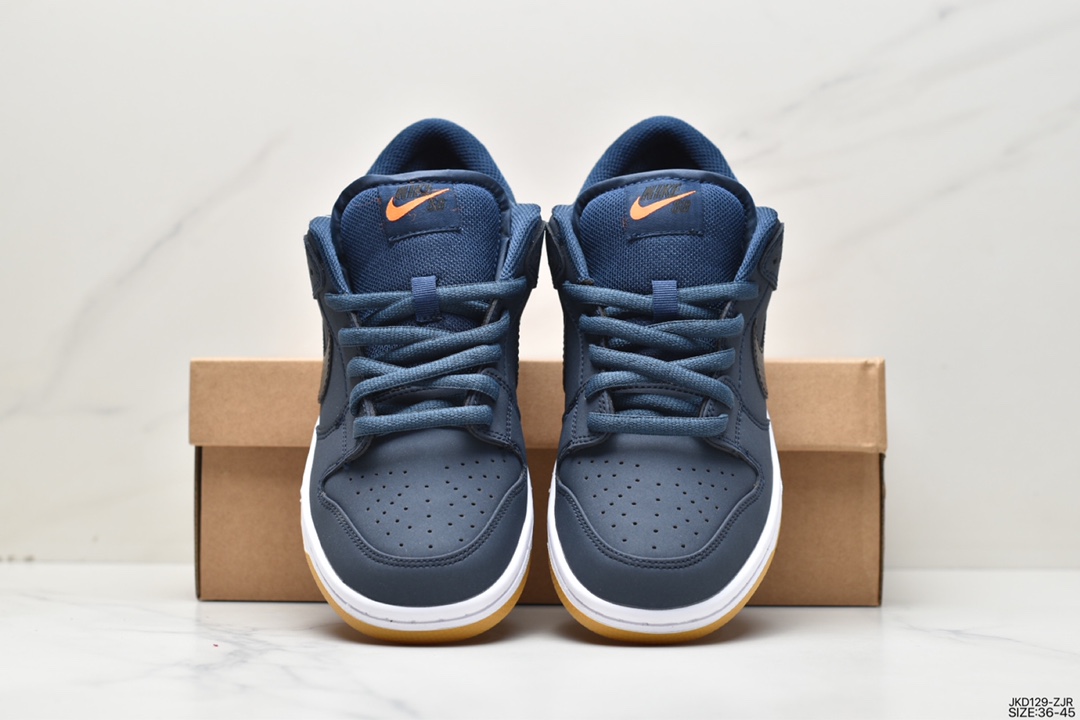 160 Nike SB Dunk Low Pro 黑蓝生胶 扣篮系列板鞋 CW7463-401
