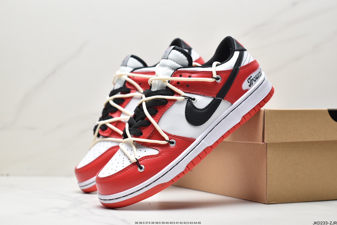 160 耐克Nike SB Dunk Low Pro 复古低帮休闲运动滑板板鞋DD8338-001