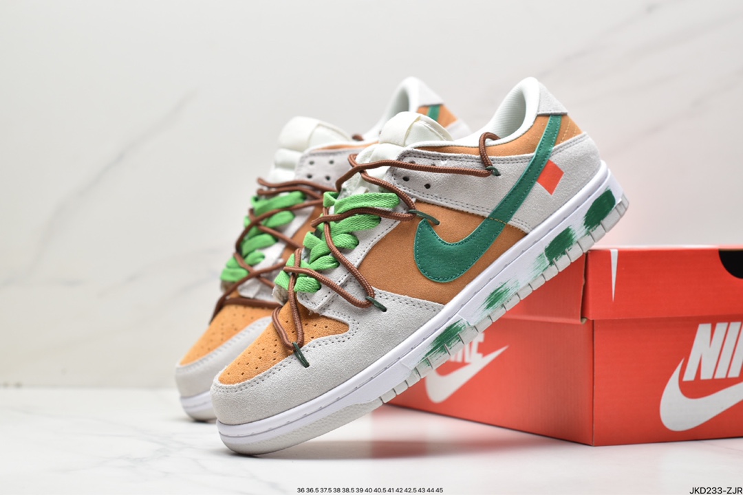 160 耐克Nike SB Dunk Low Pro 复古低帮休闲运动滑板板鞋DD8338-001