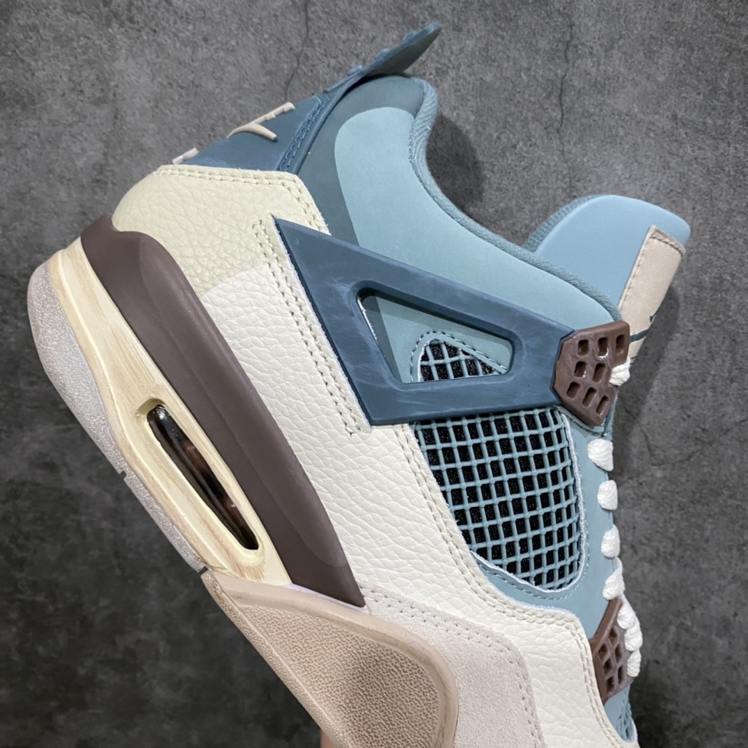 图片[6]-Air Jordan 4 Retro Custom\”Snorlax\”AJ4代中帮复古休闲运动文化篮球鞋“灰蓝卡比兽”MNJDLS-731n设计师打造 Air Jordan 4 全新「卡比兽 Snorlax」主题定制配色，超人气 Pokémon 与经典鞋型的梦幻合体。 继先前的「弗利萨 Frieza」定制 Nike Dunk Low 后，球鞋定制设计师 Andrew Chiou 再度带来新作，今回以超人气 Pokémon「卡比兽 Snorlax」为主题打造全新 Air Jordan 4。 全鞋设计上主要分为上下部分，分别是对应卡比兽的蓝、米白肤色，脚掌处的深棕色则于中底位置呈现，整体完成度之高令人惊艳，即便不是专为卡比兽而生，此配色作为市售款想来也会具有极高人气  尺码：36 36.5 37.5 38 38.5 39 40 40.5 41 42 42.5 43 44 44.5 45 45.5 46 47.5-莆田鞋批发中心