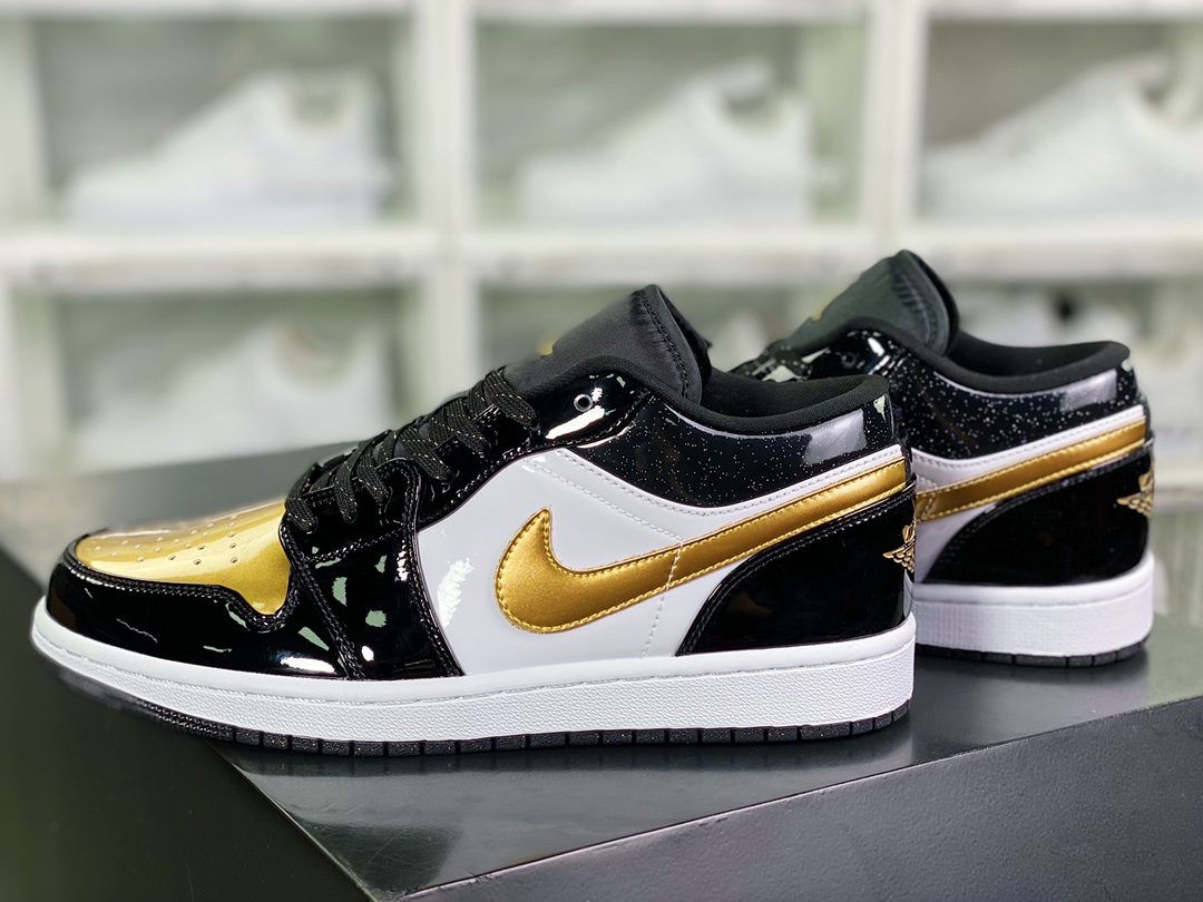 220 Air Jordan 1 Low”Light Smoke Grey”AJ1乔丹一代低帮篮球鞋“黑白金钩”DR6970-071