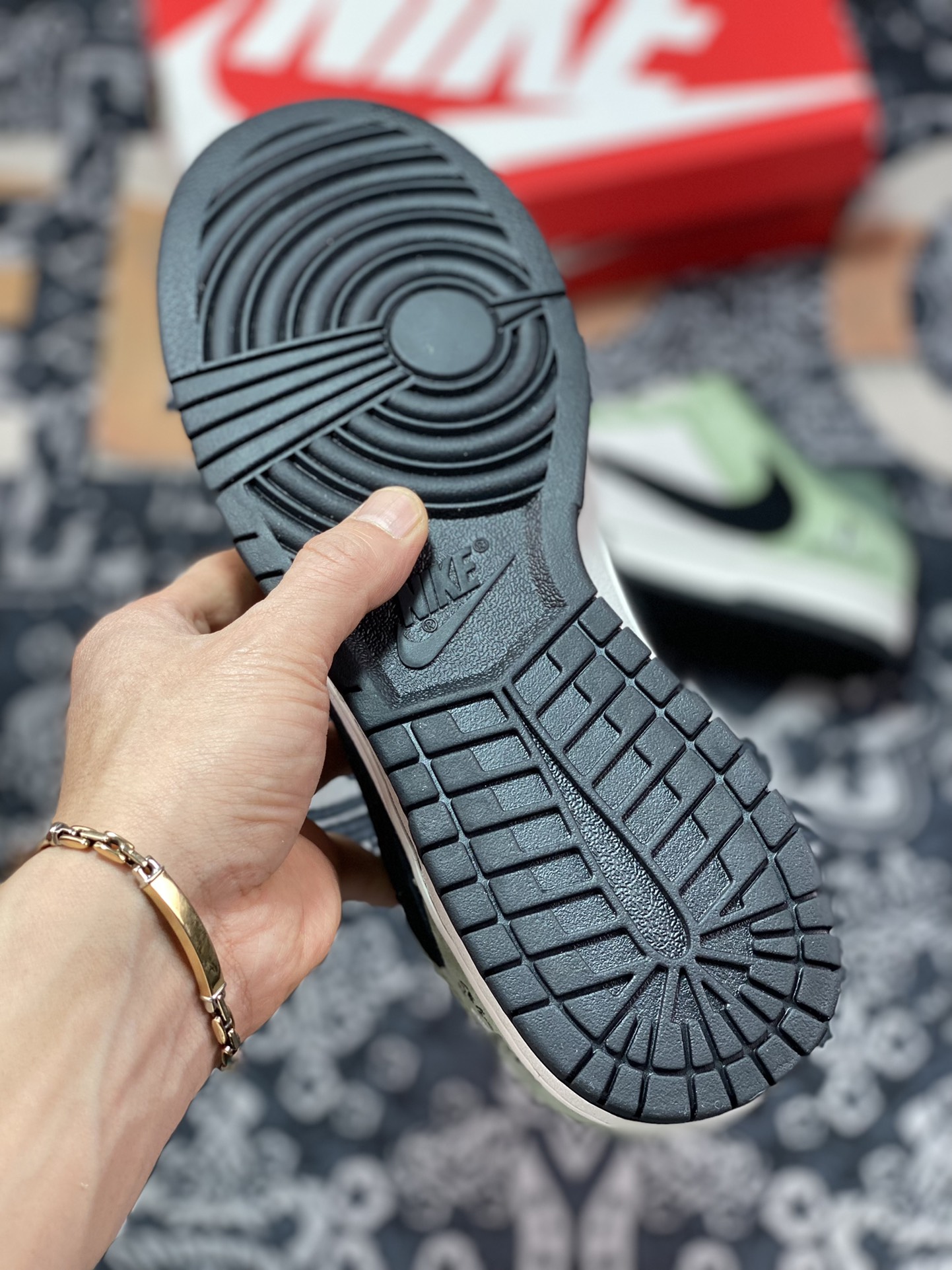 340 Sony PlayStation 5 x Travis Scott x Nike SB Dunk Low”PS5”扣篮板鞋“TS联名抹茶绿灰黑反钩”CU1726-777