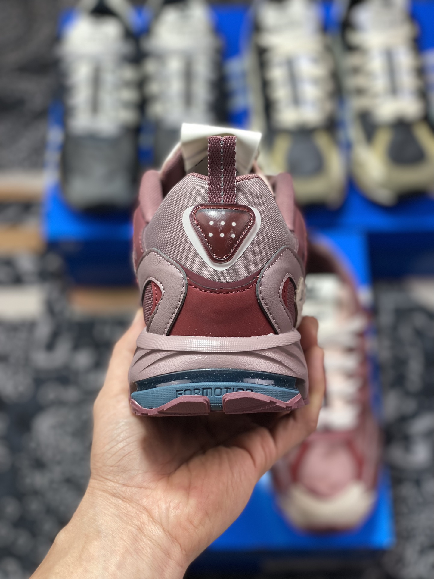 Song For The Mute x Adidas SFTM-001 Shadowturf Shadow Turf Jogging Shoes ”Raspberry Red Beige” HQ3940