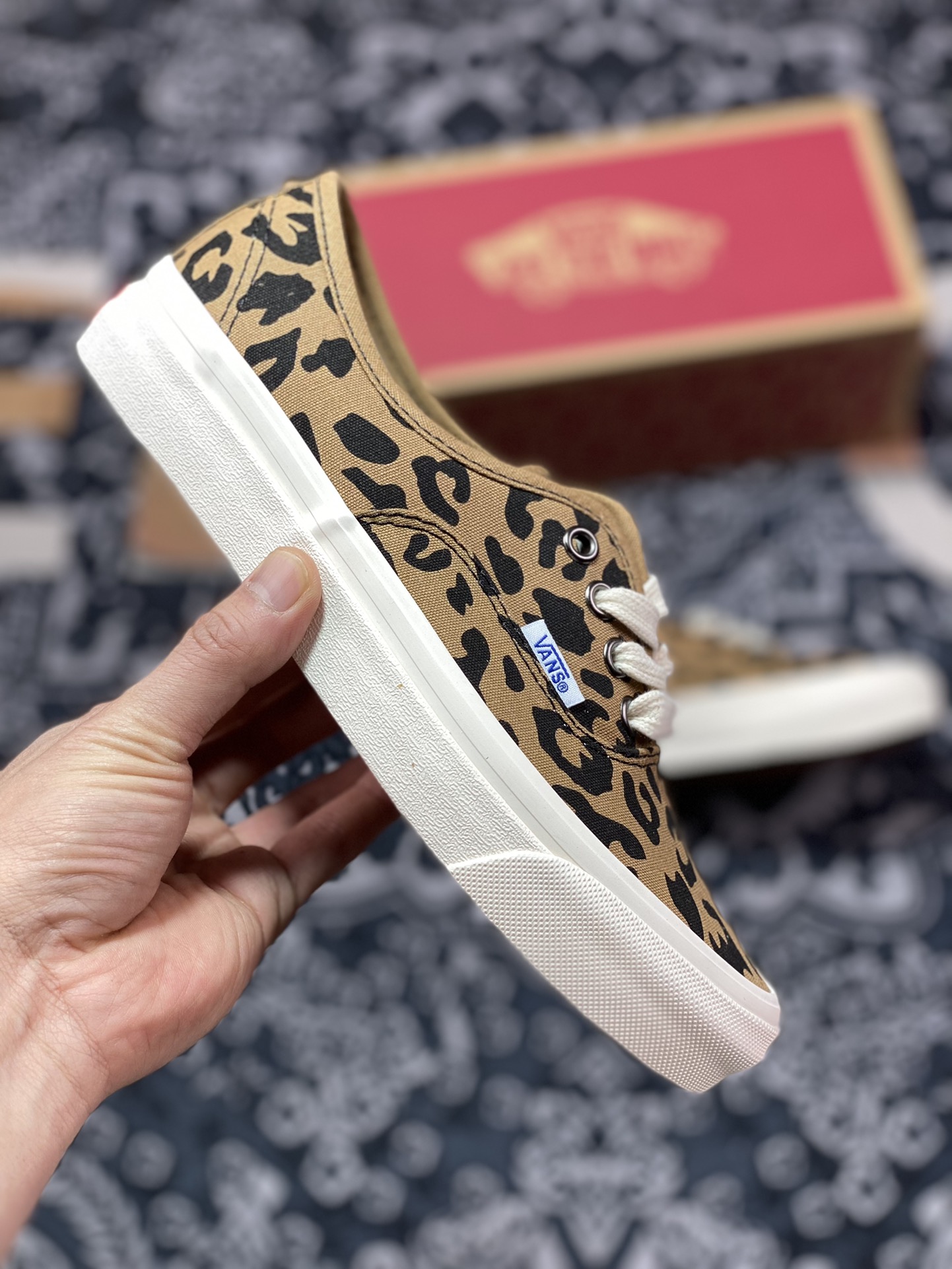 Vans Vault OG Authentic LX leopard print sneakers