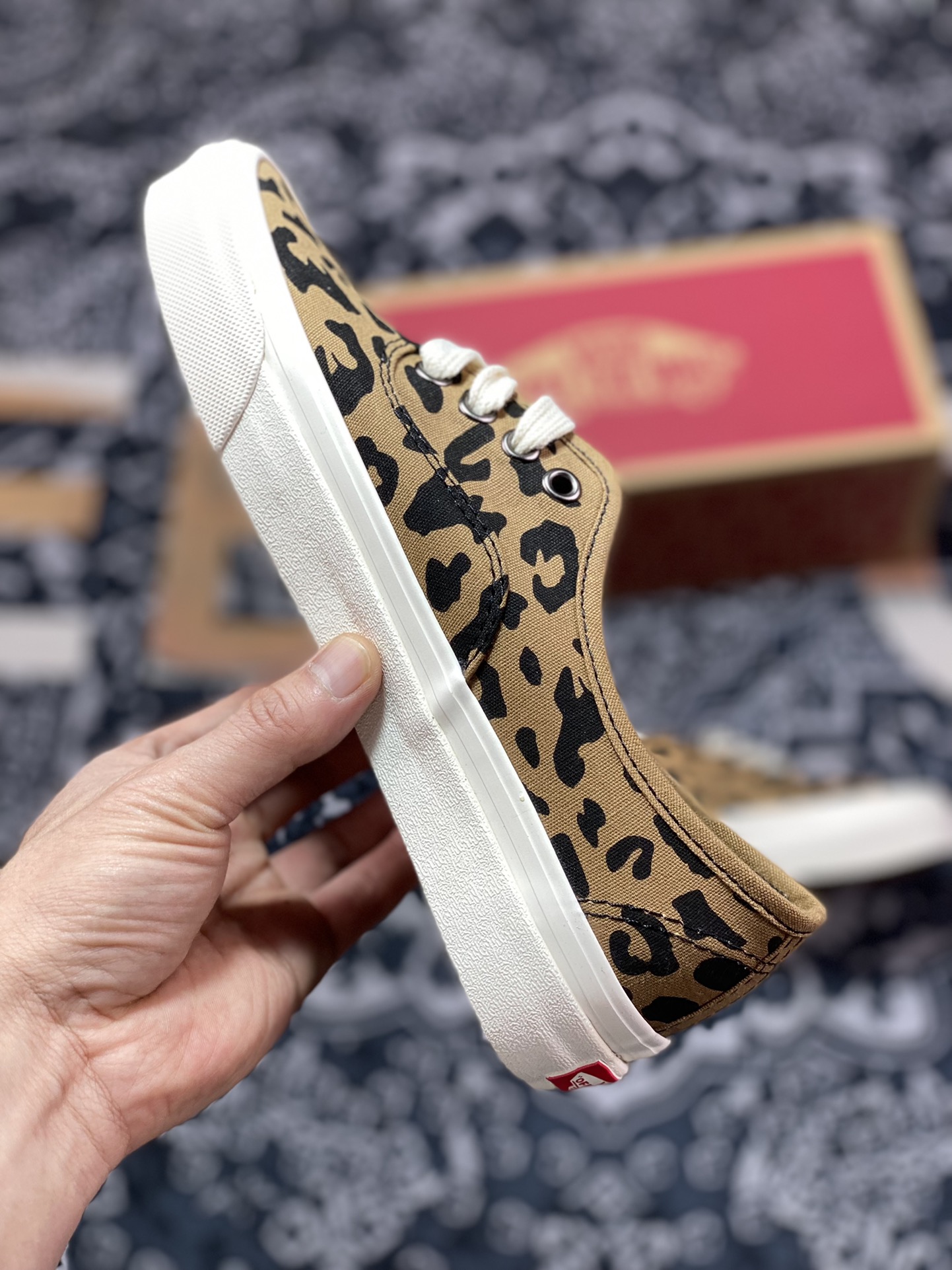 Vans Vault OG Authentic LX leopard print sneakers