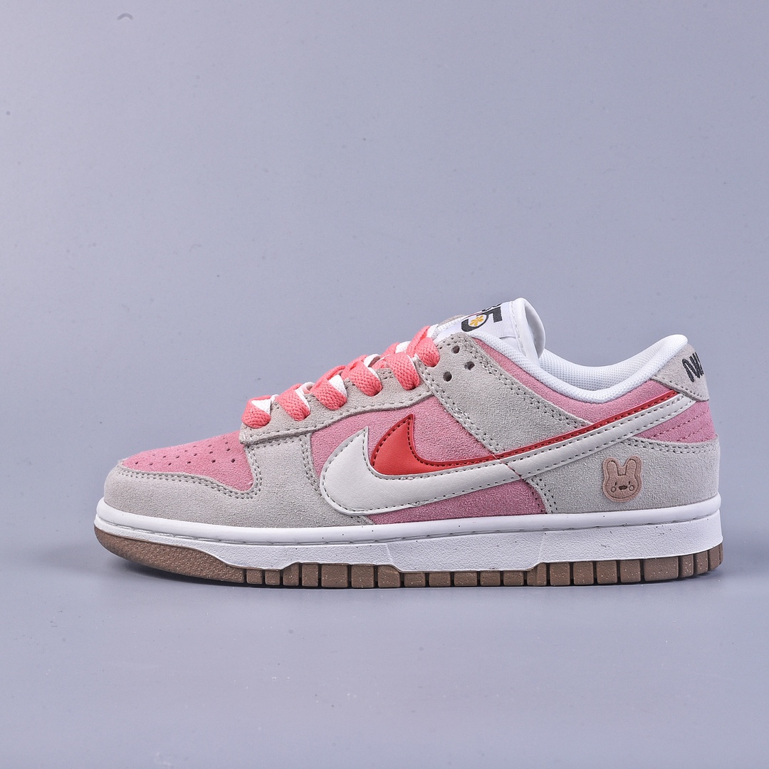 280 兔年限定 Nike Dunk Low SE ”85” 灰红粉双钩 DO9457-100