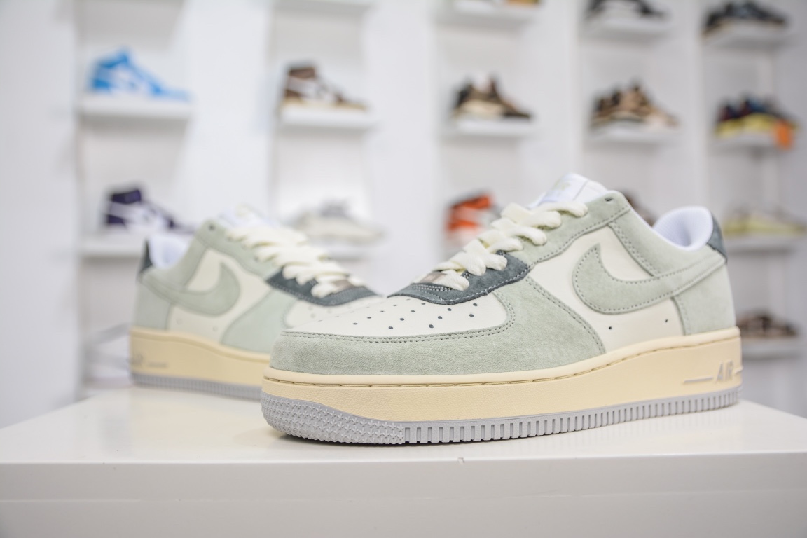 260 Air Force 1 '07 Low 浅绿麂皮 DE0099-003