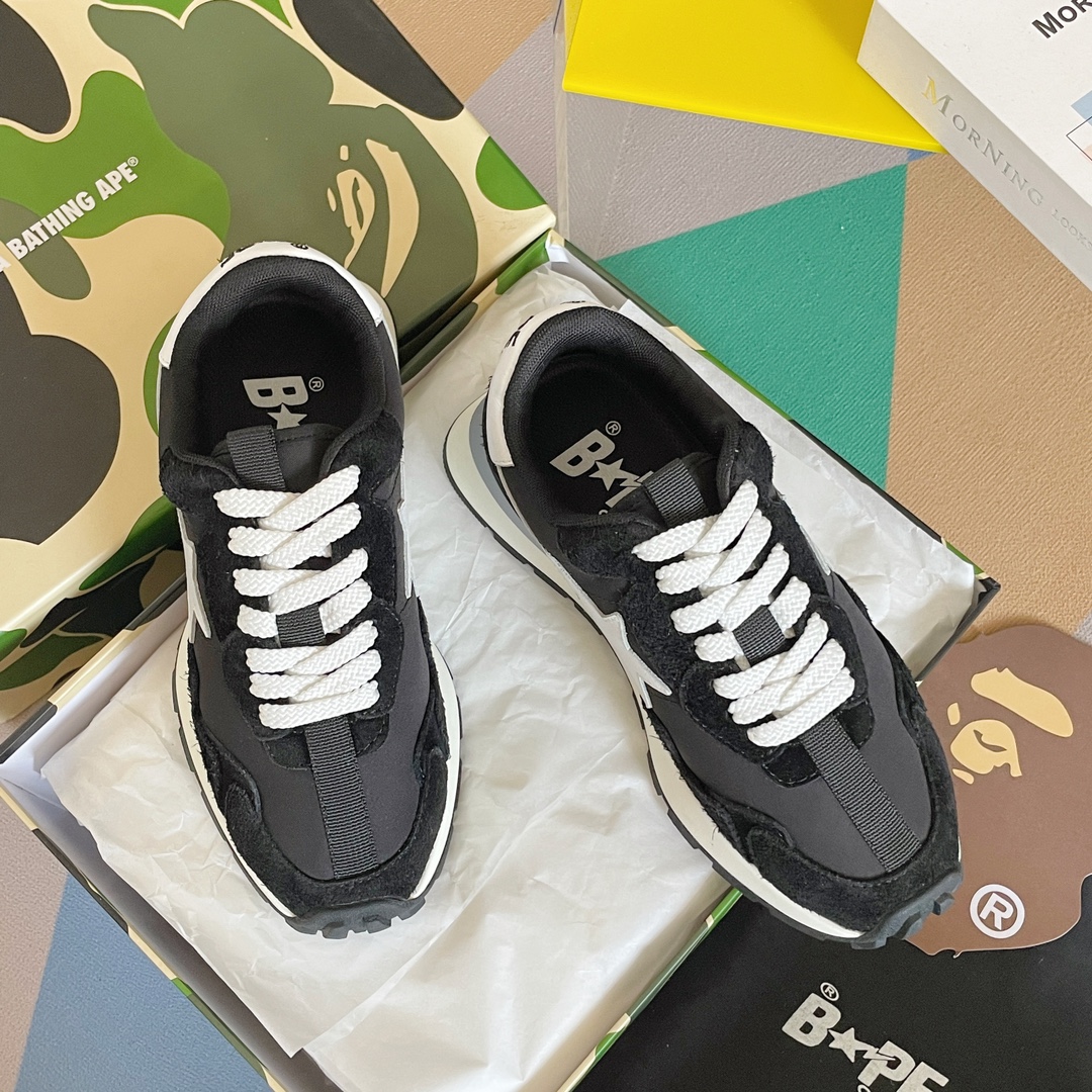 BAPE STATM Sneakers: Classic Style, Various Colors, Comfortable Fit, Unisex Sizing
