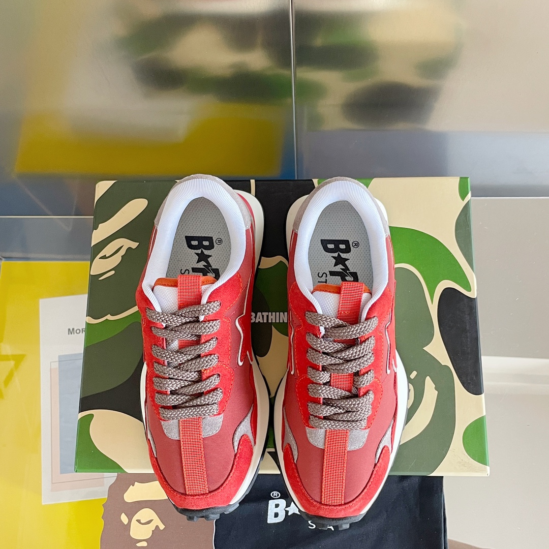 BAPE STATM Sneakers: Classic Style for Couples and Leisure Wear - 图片 7