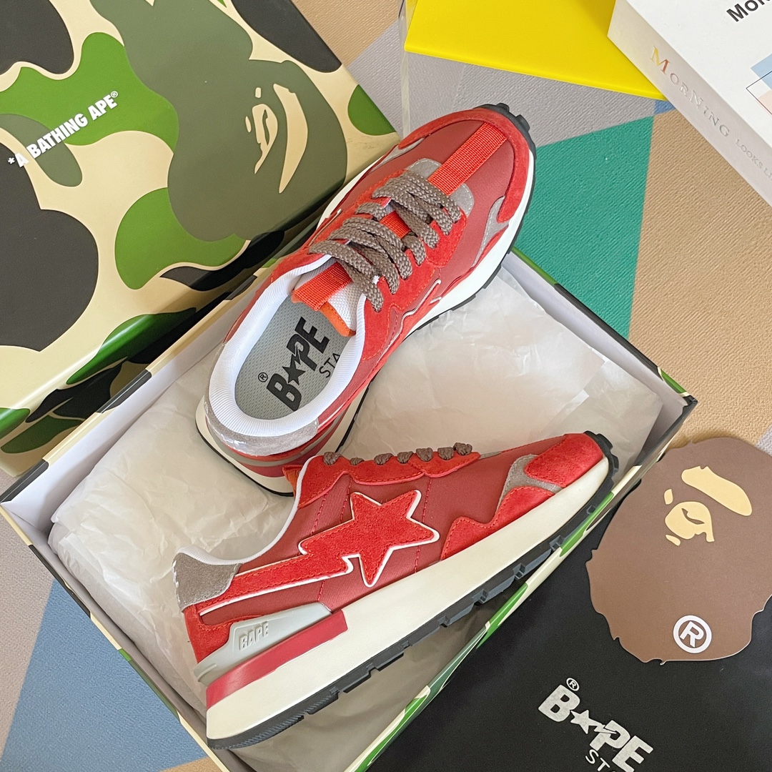 BAPE STATM Sneakers: Classic Style for Couples and Leisure Wear - 图片 4