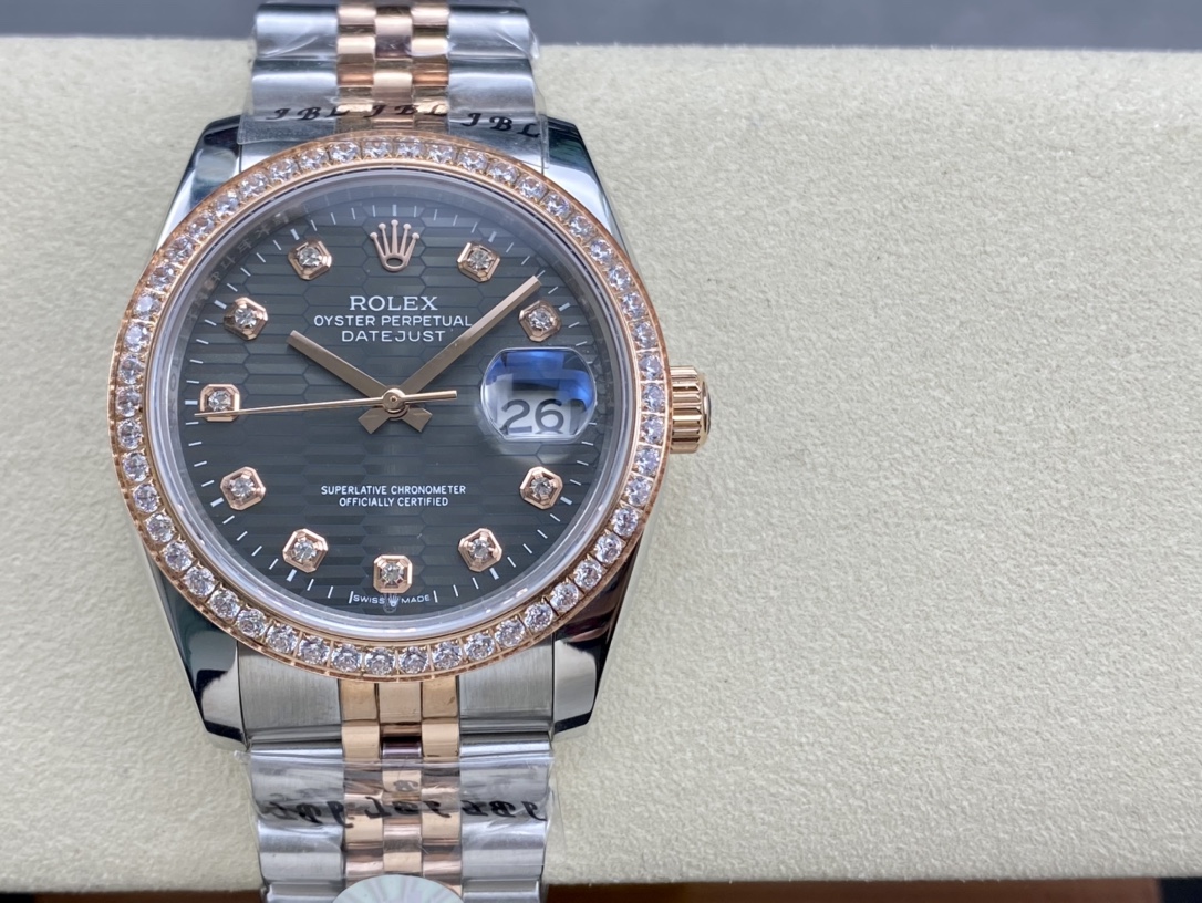 SK厂 劳力士Rolex 単历 日志型 36mm 自動機械式腕時計