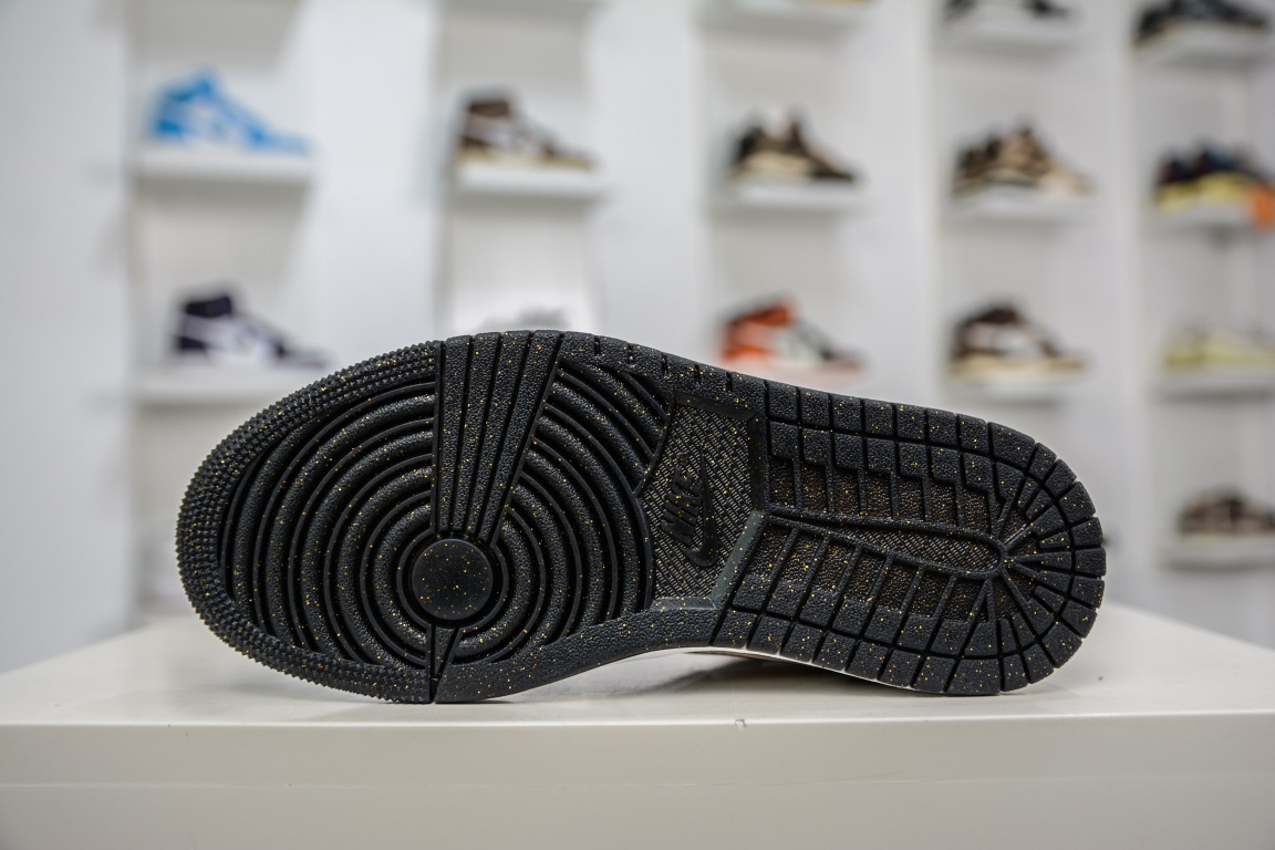 200 原装Air Jordan 1 Retro Low OG 黑金 官方同步新色 DR6970-071