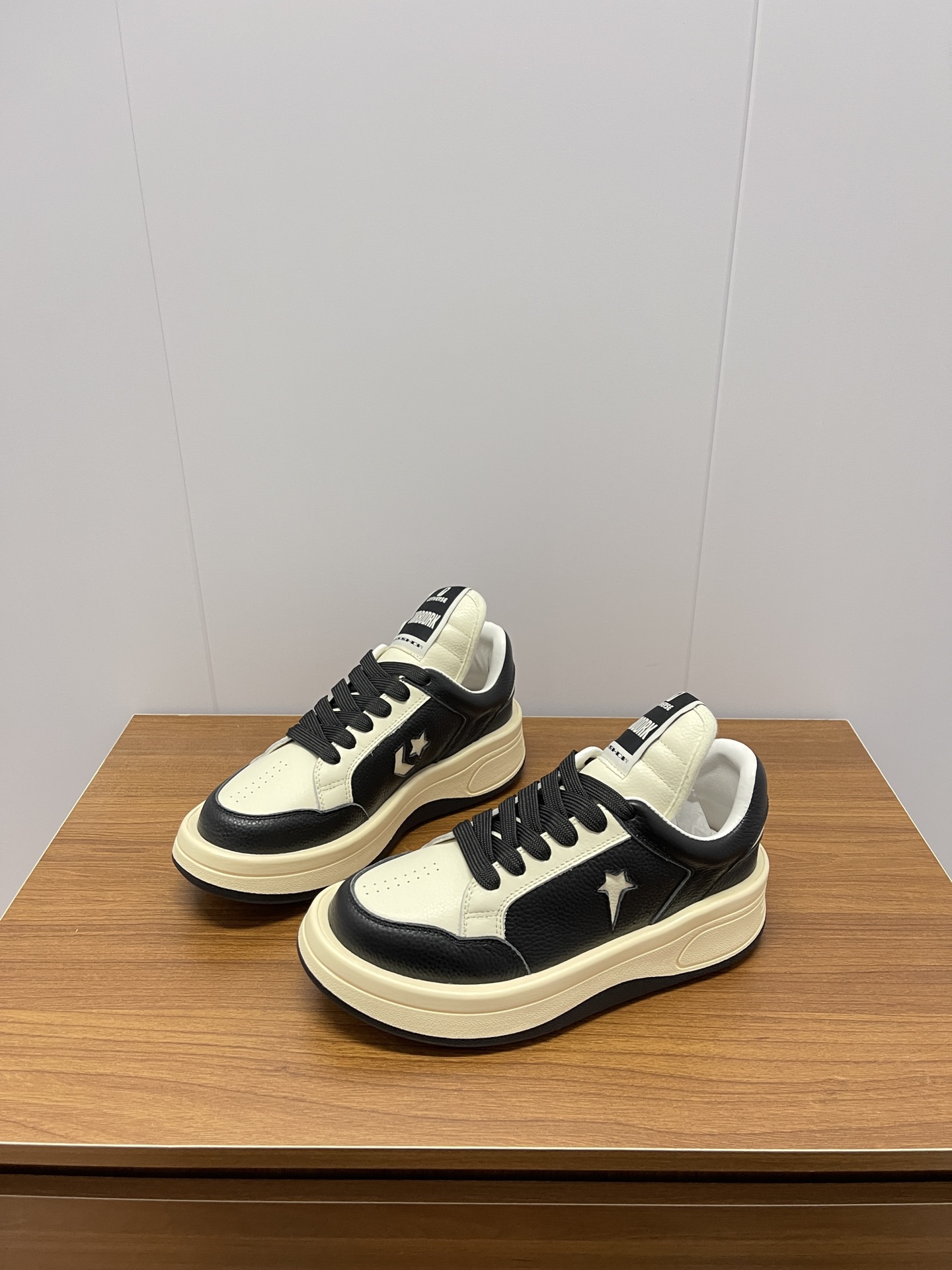 New Rick Owens ConversexDRKSHDW Series: Light White Shoes with Unique Design
