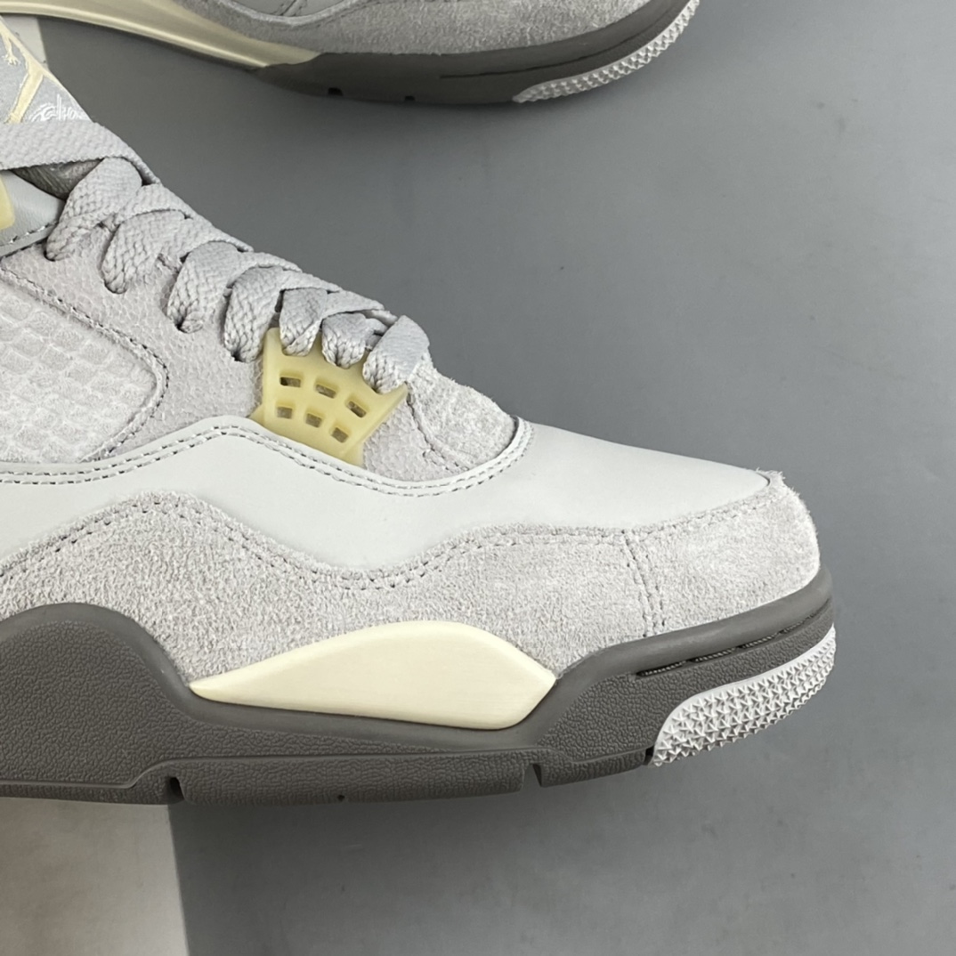 P450 Air Jordan 4 SE ”Craft”灰兔子 高帮复古运动篮球鞋 DV3742-021