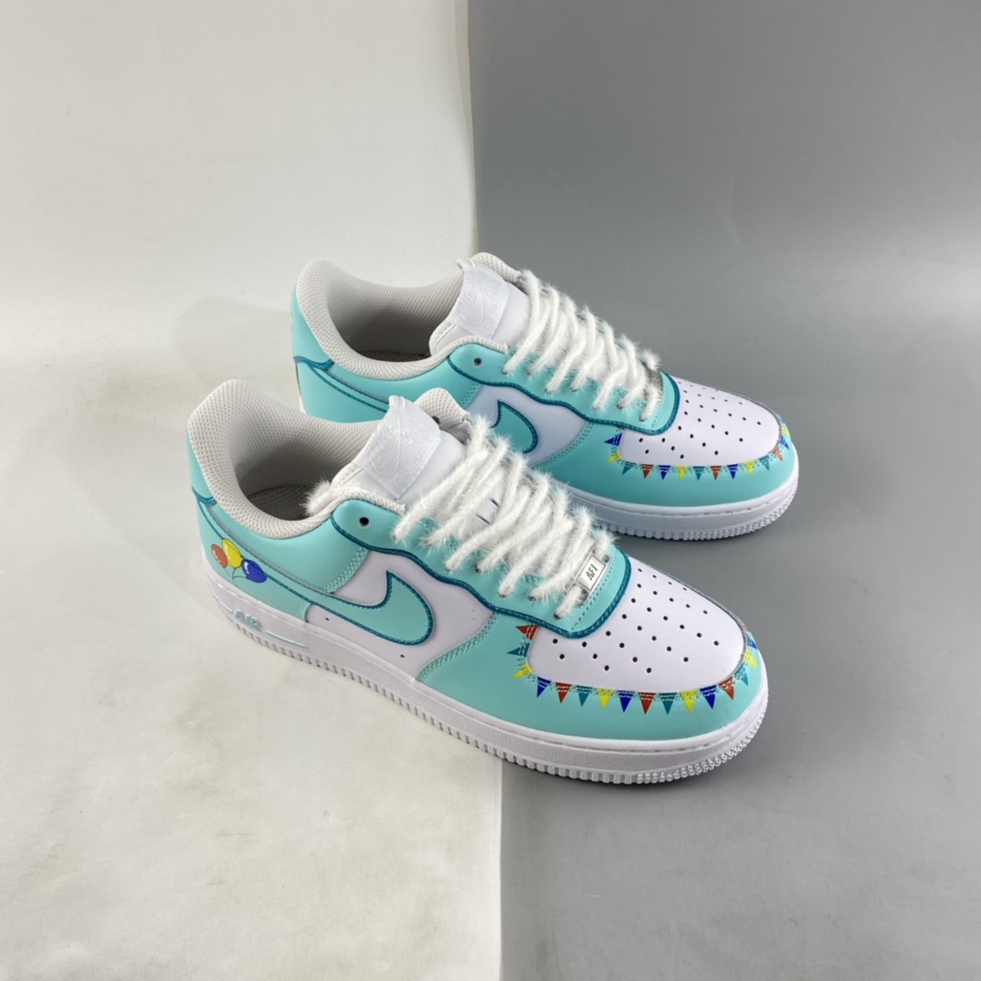 P200 Nike Air Force 1'07 Low 二次元主题 马戏团配色 板鞋 CW2288-111