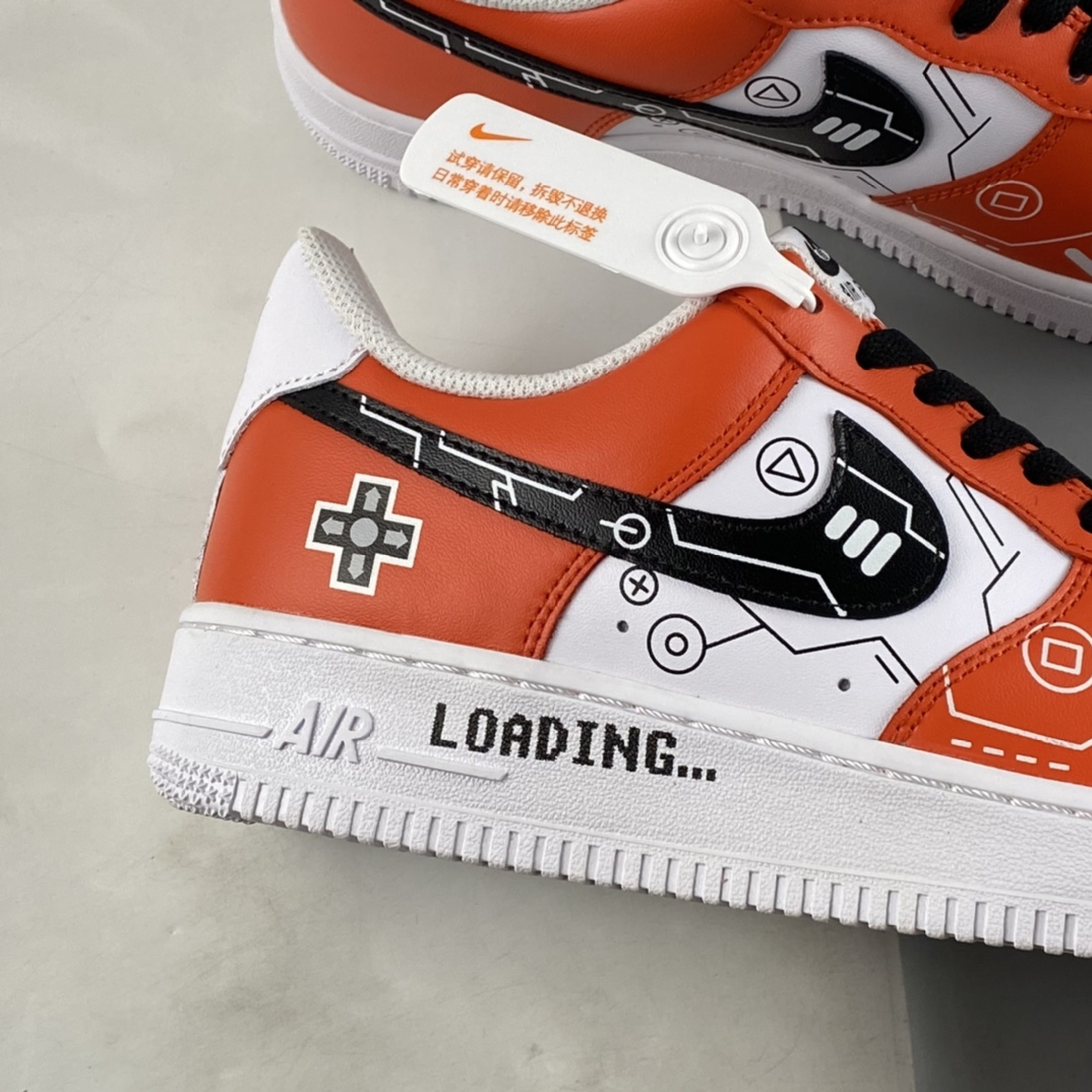 P260 Nike Air Force 1'07 Low PS5 电玩主题 空军一号低帮运动休闲板鞋 CW2288-112