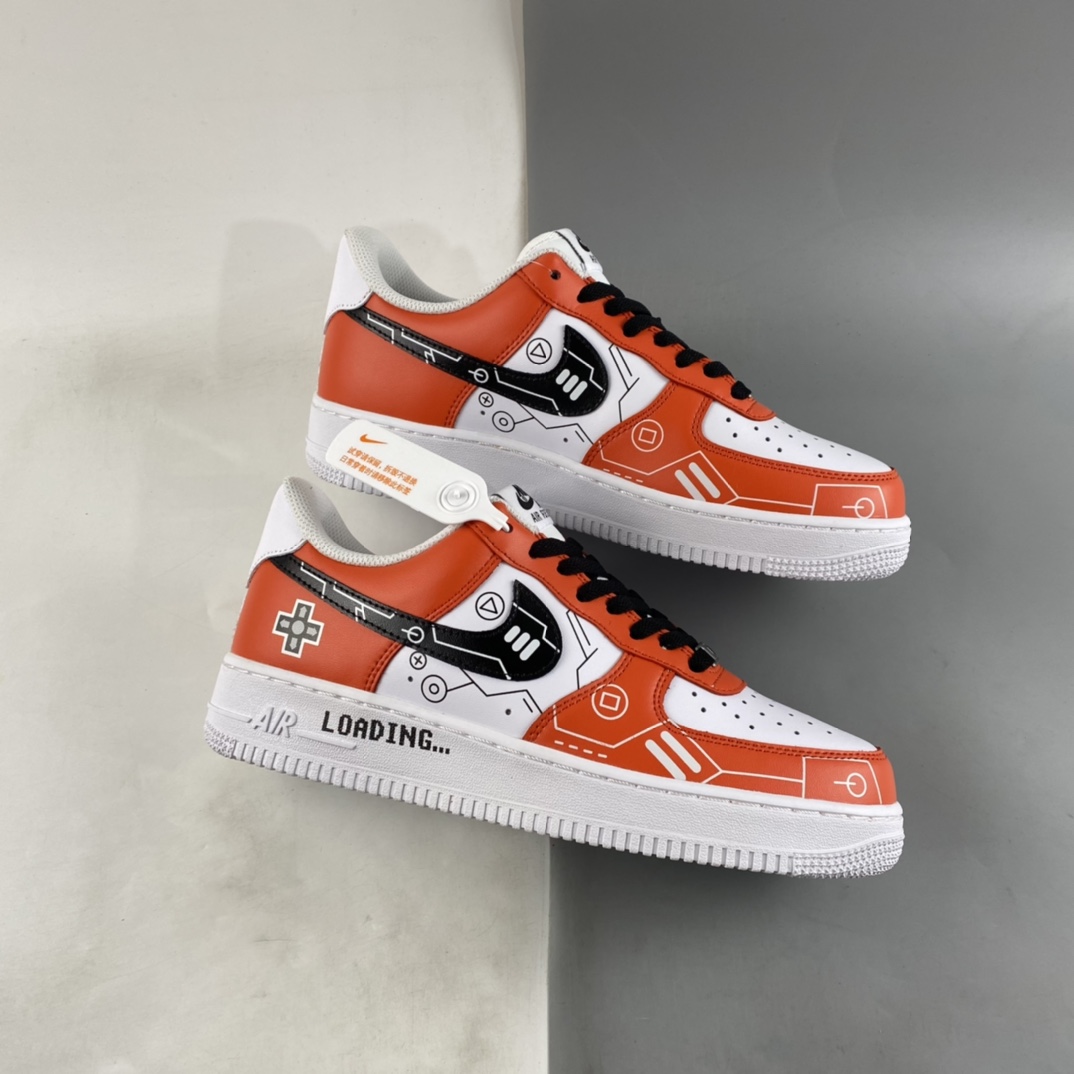 P260 Nike Air Force 1'07 Low PS5 电玩主题 空军一号低帮运动休闲板鞋 CW2288-112