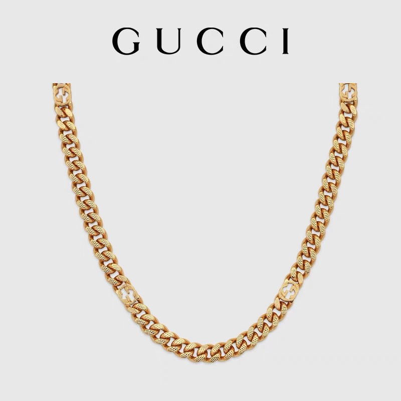 NO:582717,GUCCI Gucci interlocking double G necklace, fine jewelry, gucci, gucci, necklace19860909GUCCI古驰互扣式双G项链,饰品精品,gucci,gucci,necklace,Jewelry