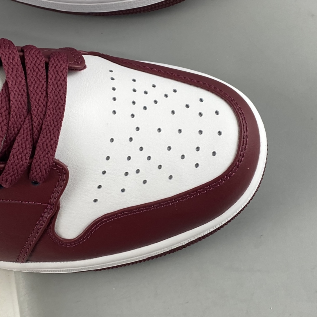 P240 Air Jordan 1 Low ”Bordeaux” AJ1 乔1波尔多红 低帮篮球鞋 553558-615