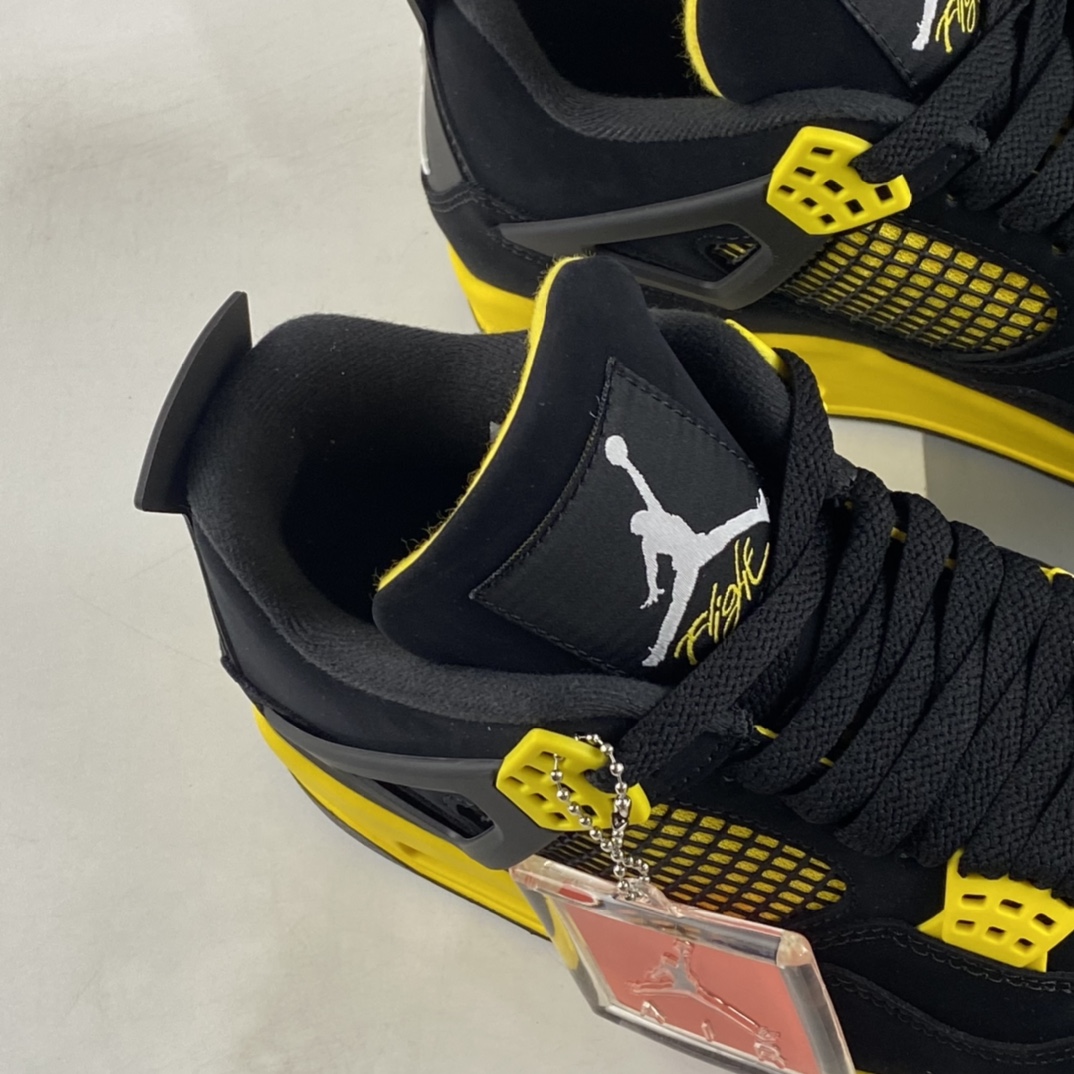 P420 Air Jordan 4 ”Thunder” AJ4 乔4雷公 复刻篮球鞋 DH6927-017