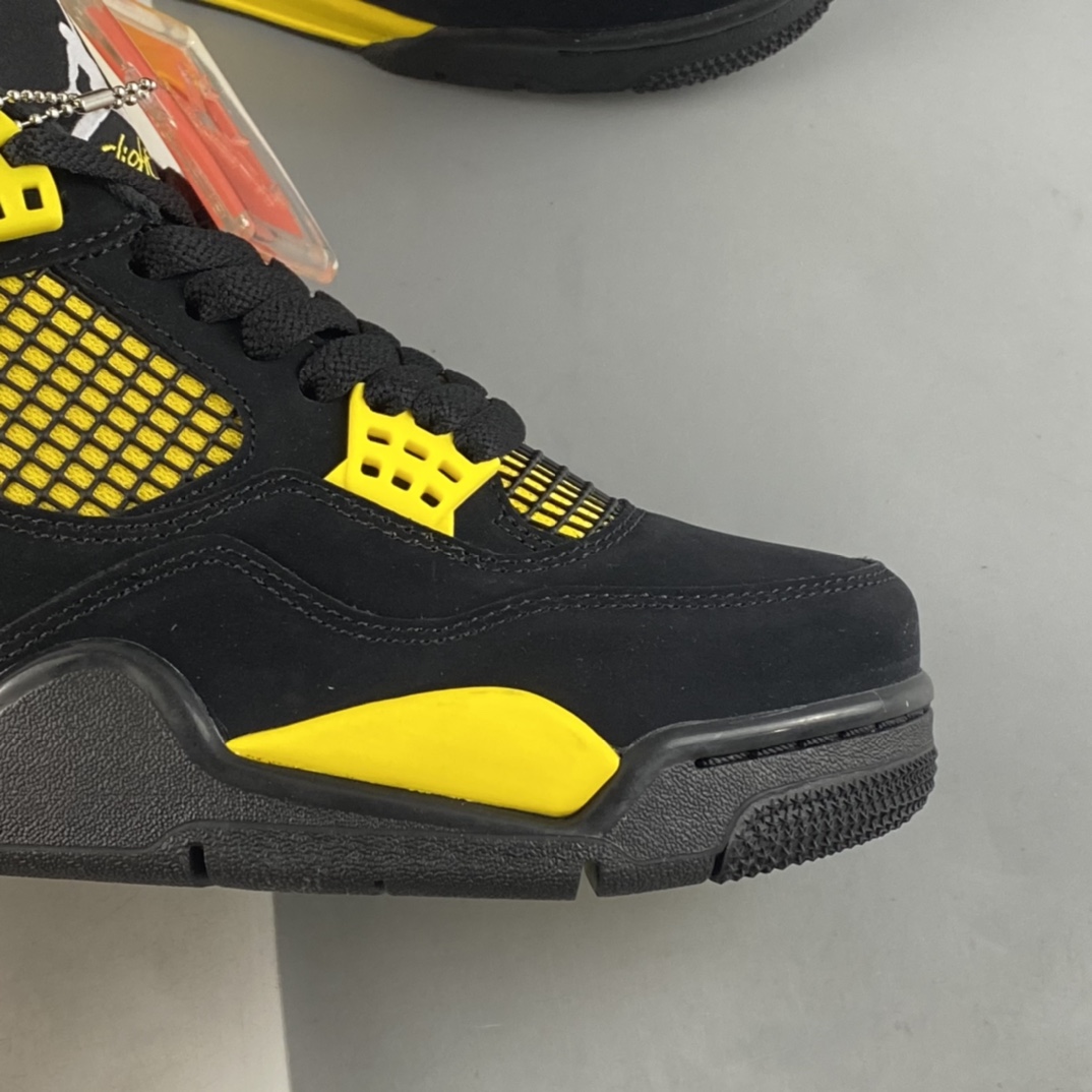 P420 Air Jordan 4 ”Thunder” AJ4 乔4雷公 复刻篮球鞋 DH6927-017