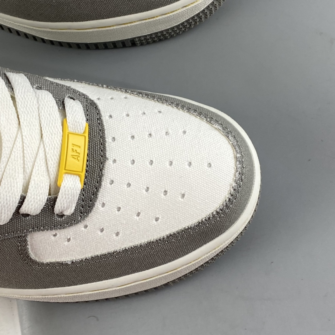 P200 Nike Air Force 1'07 Low 米灰金 空军一号帆布低帮休闲板鞋 315122-666