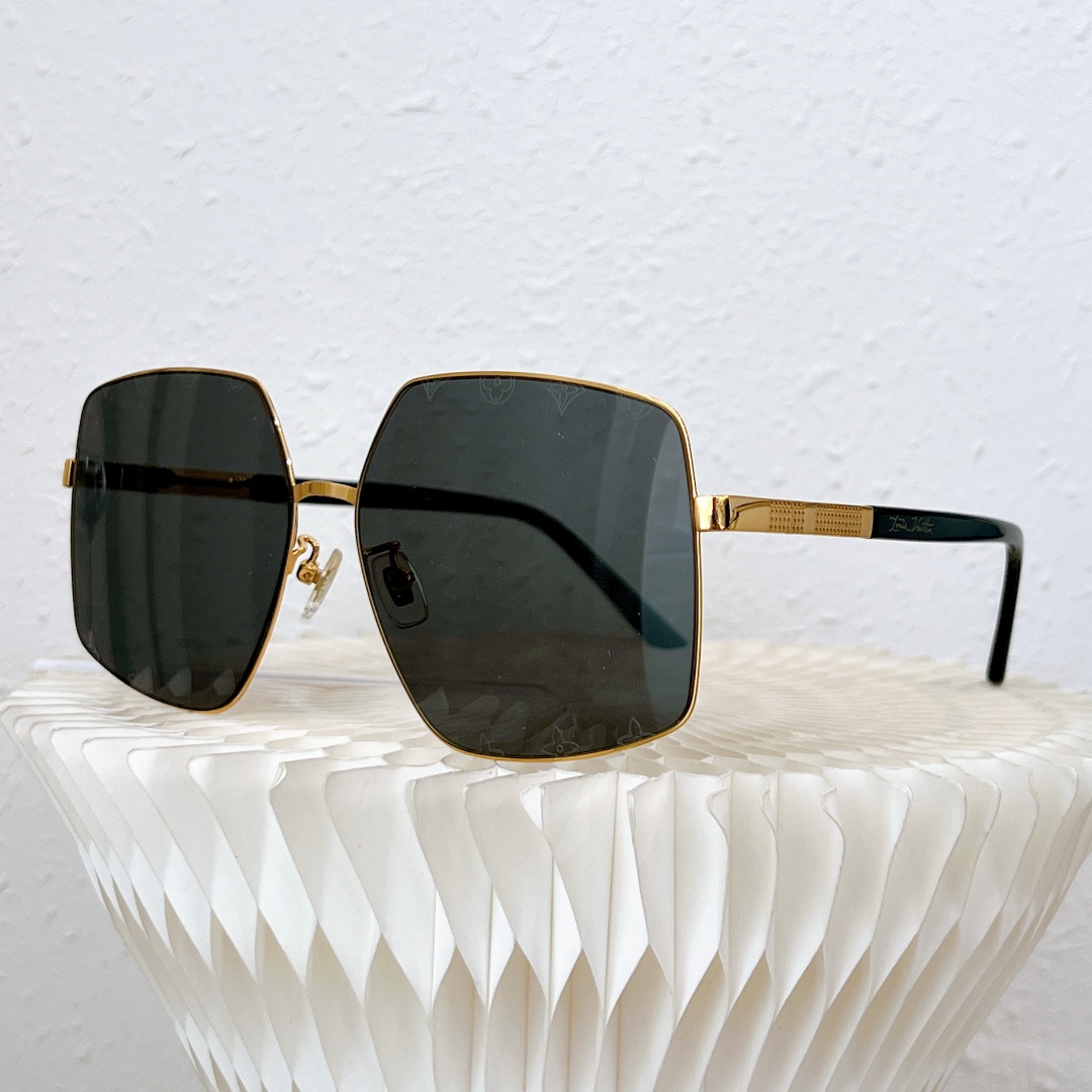 LV路易威登金属大框男女通用太阳眼镜