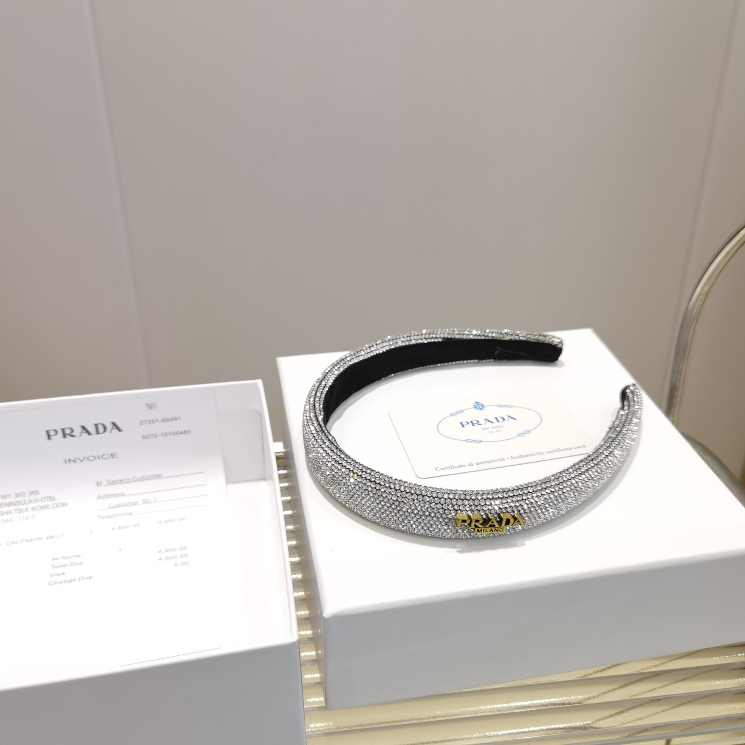 프라다 헤어악세 130972 Prada Accessories