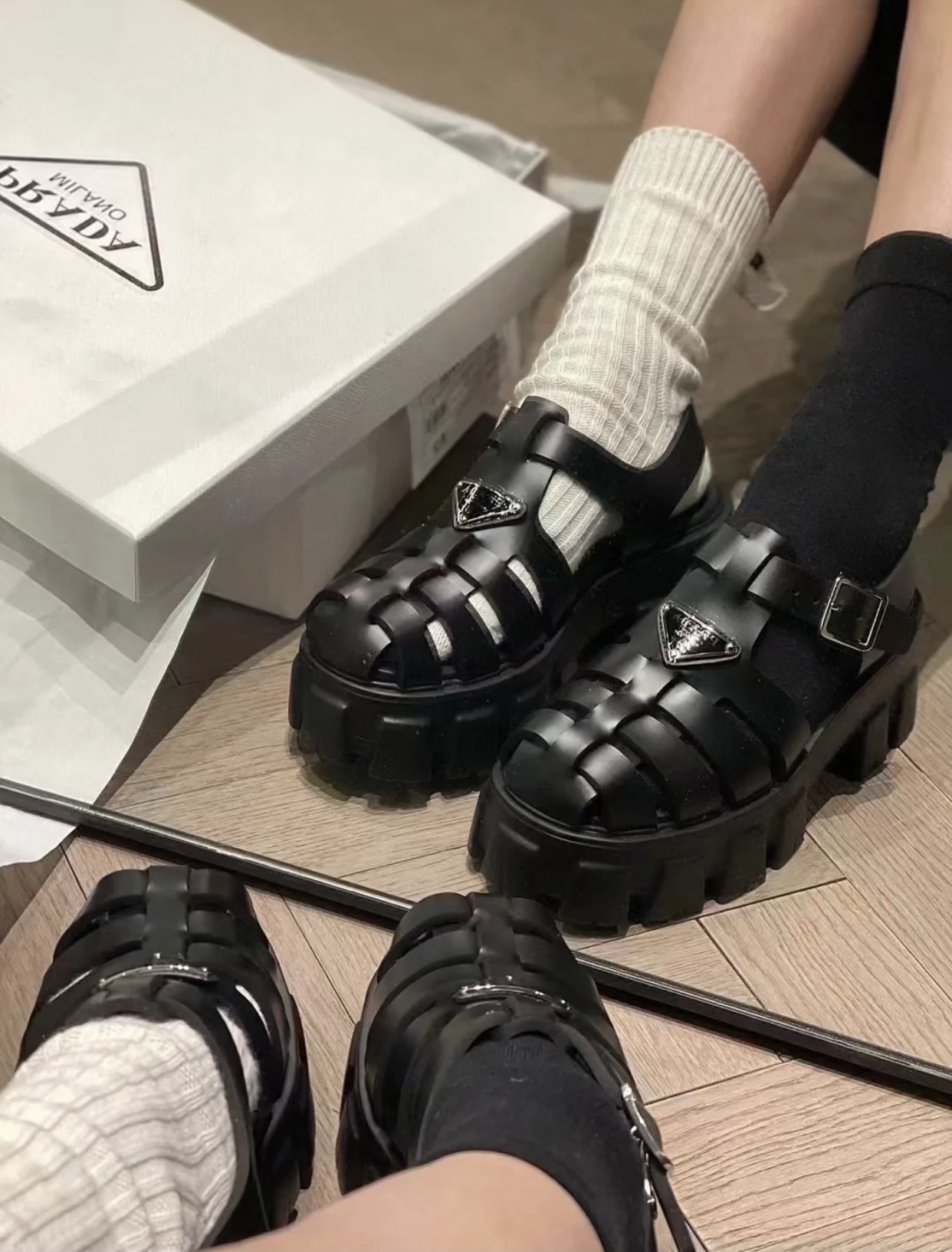 NO:260953,Demonstration of foot pictures, sandals, sandals19860909上脚图示范,凉鞋,sandals,Women's Shoes