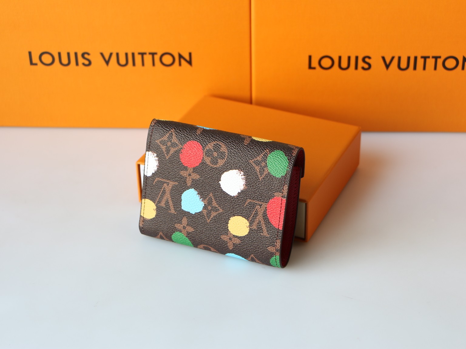 YK Victorine Wallet Open View Interior