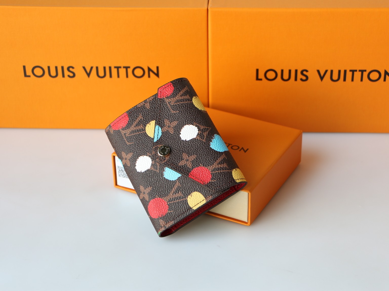 YK Victorine Wallet Angle View Showing Design and Details