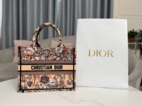 Dior Book Tote Handbags Tote Bags Buy Cheap Replica
 Pink Embroidery