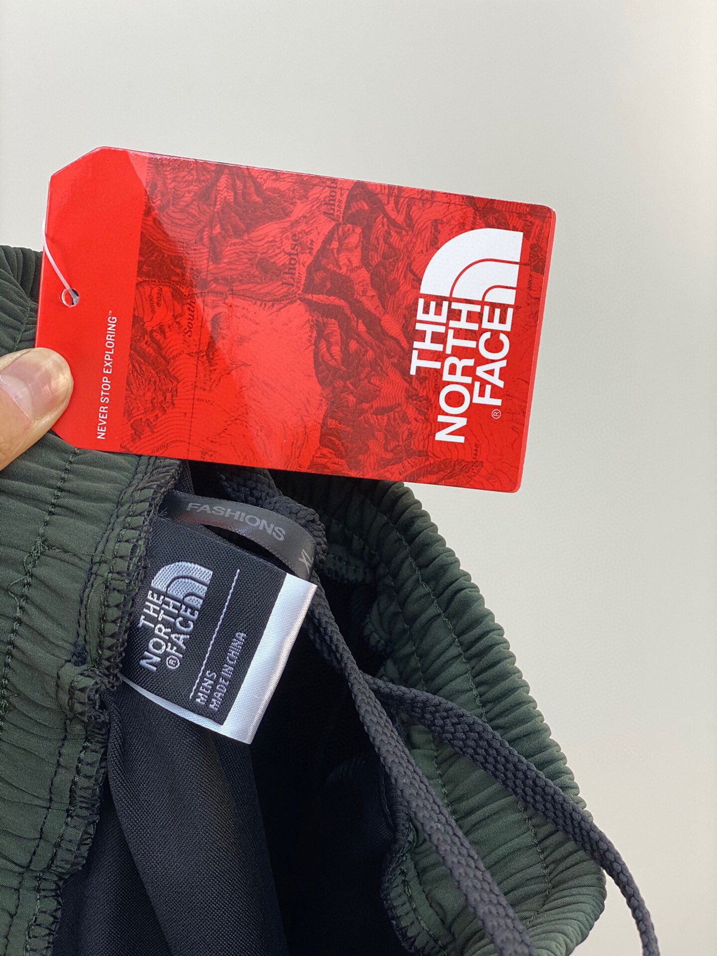 High-Quality TNF/Norther Mechanics Pants for Outdoor Enthusiasts – Black and Army Green, Sizes M-3XL - 图片 7