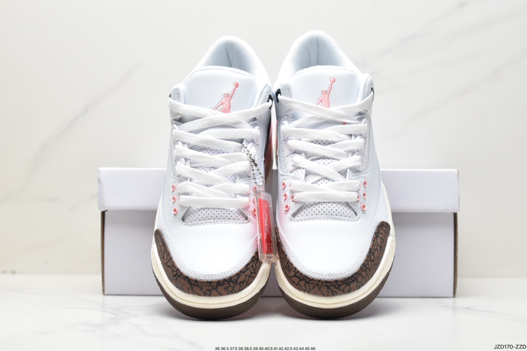 140 耐克Nike Air Jordan 3 Retro”Mocha”迈克尔·乔丹AJ3代中帮篮球鞋 136064-122