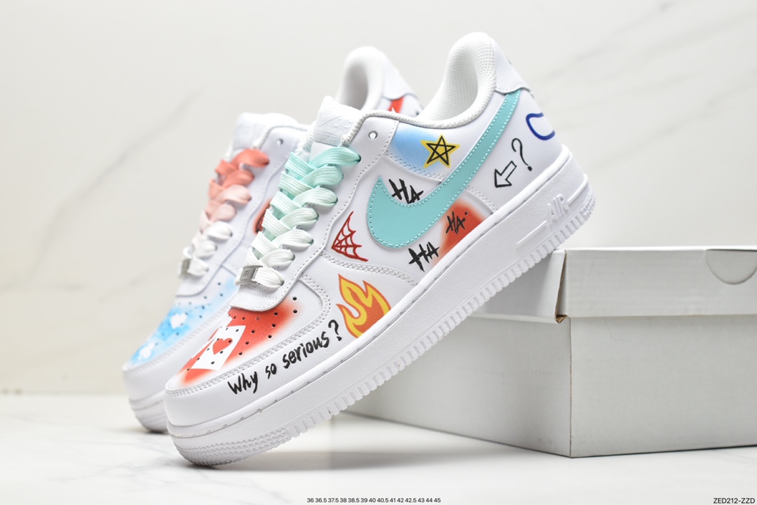 260 Nike Air Force 1 空军一号 官方同步 CW2288-111