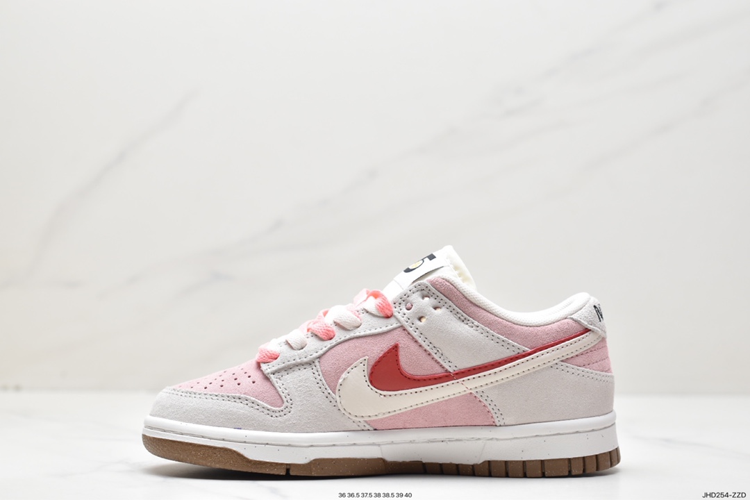 190 SB Dunk Low SE”85 Double Swoosh/Grey/Pink/Rabbit”扣篮板鞋“麂皮浅灰粉红双钩小兔” DO9457-117