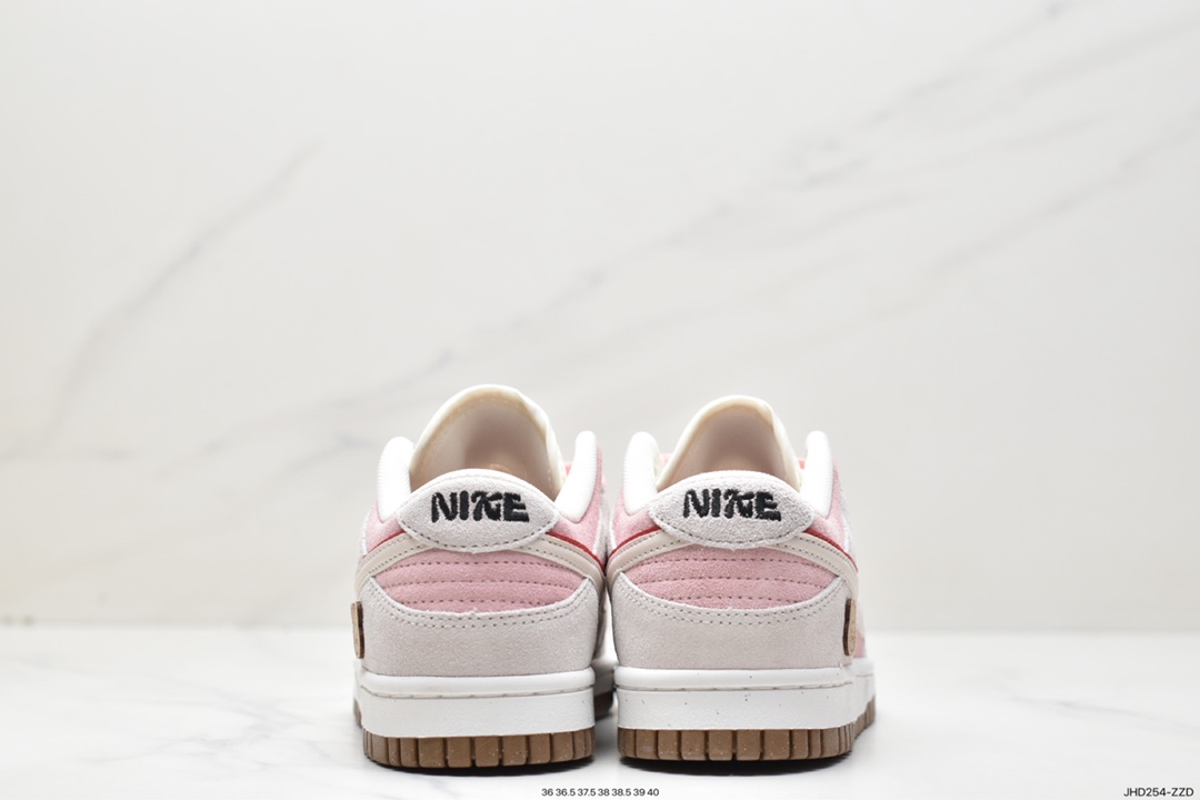 190 SB Dunk Low SE”85 Double Swoosh/Grey/Pink/Rabbit”扣篮板鞋“麂皮浅灰粉红双钩小兔” DO9457-117